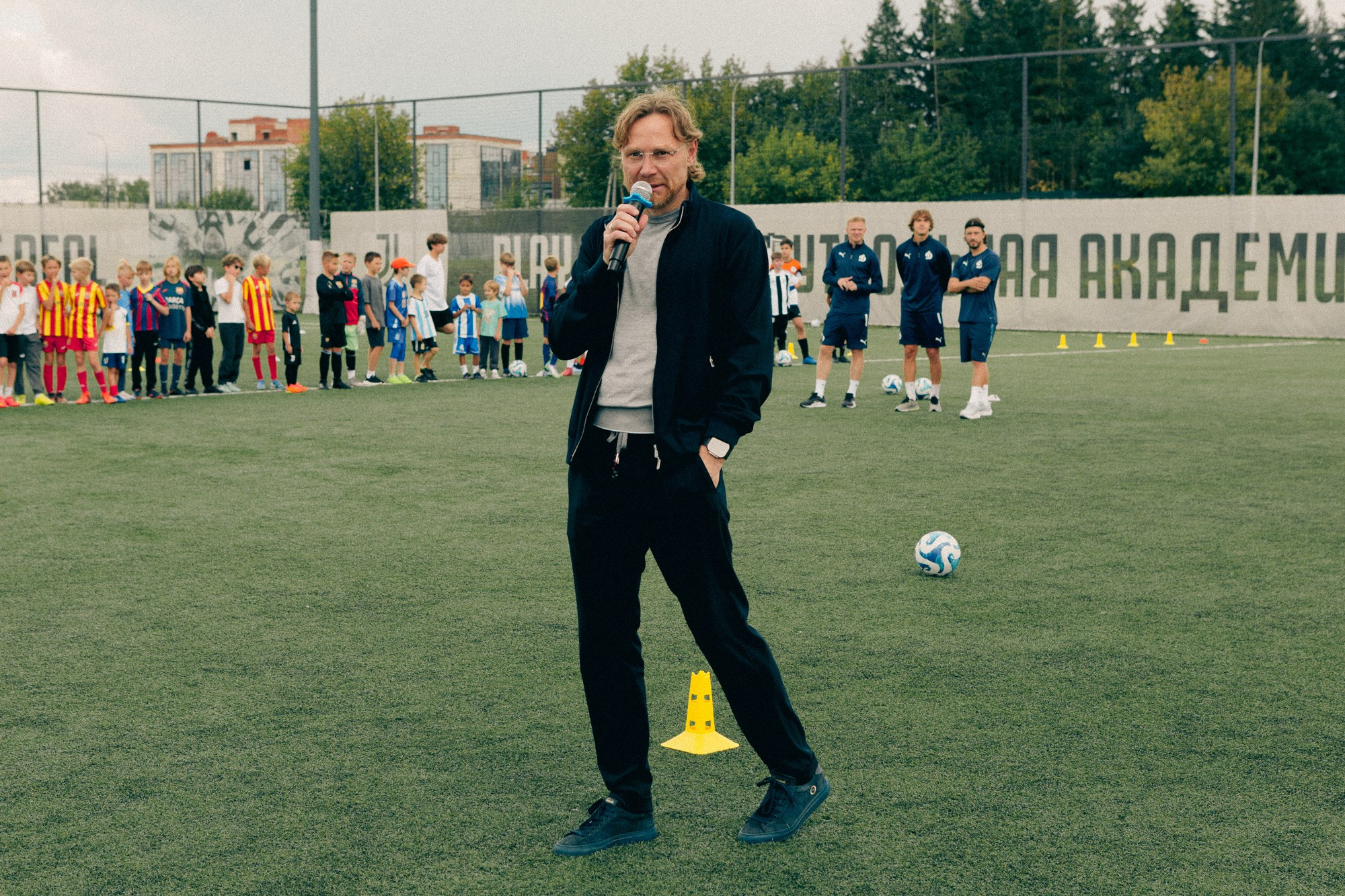 Открытие детской школы «Динамо»