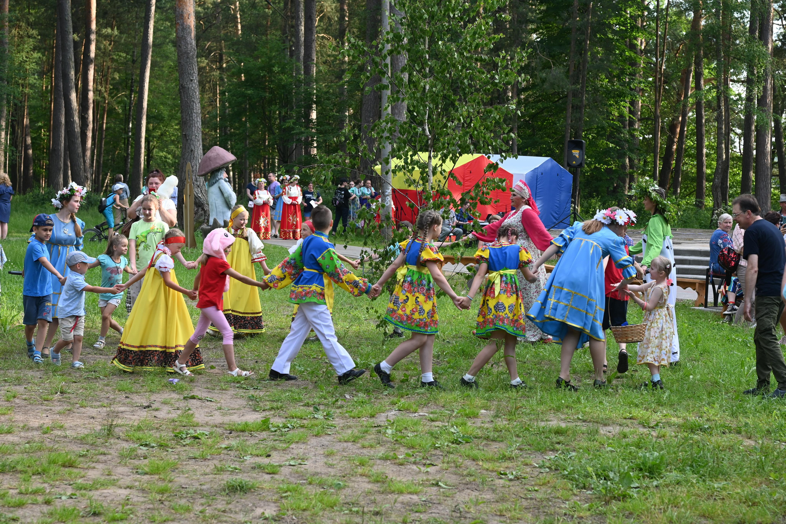 Репортажная фотосессия на природе. Семейный, детский, репортажный фотограф в Обнинске Соколова Ольга