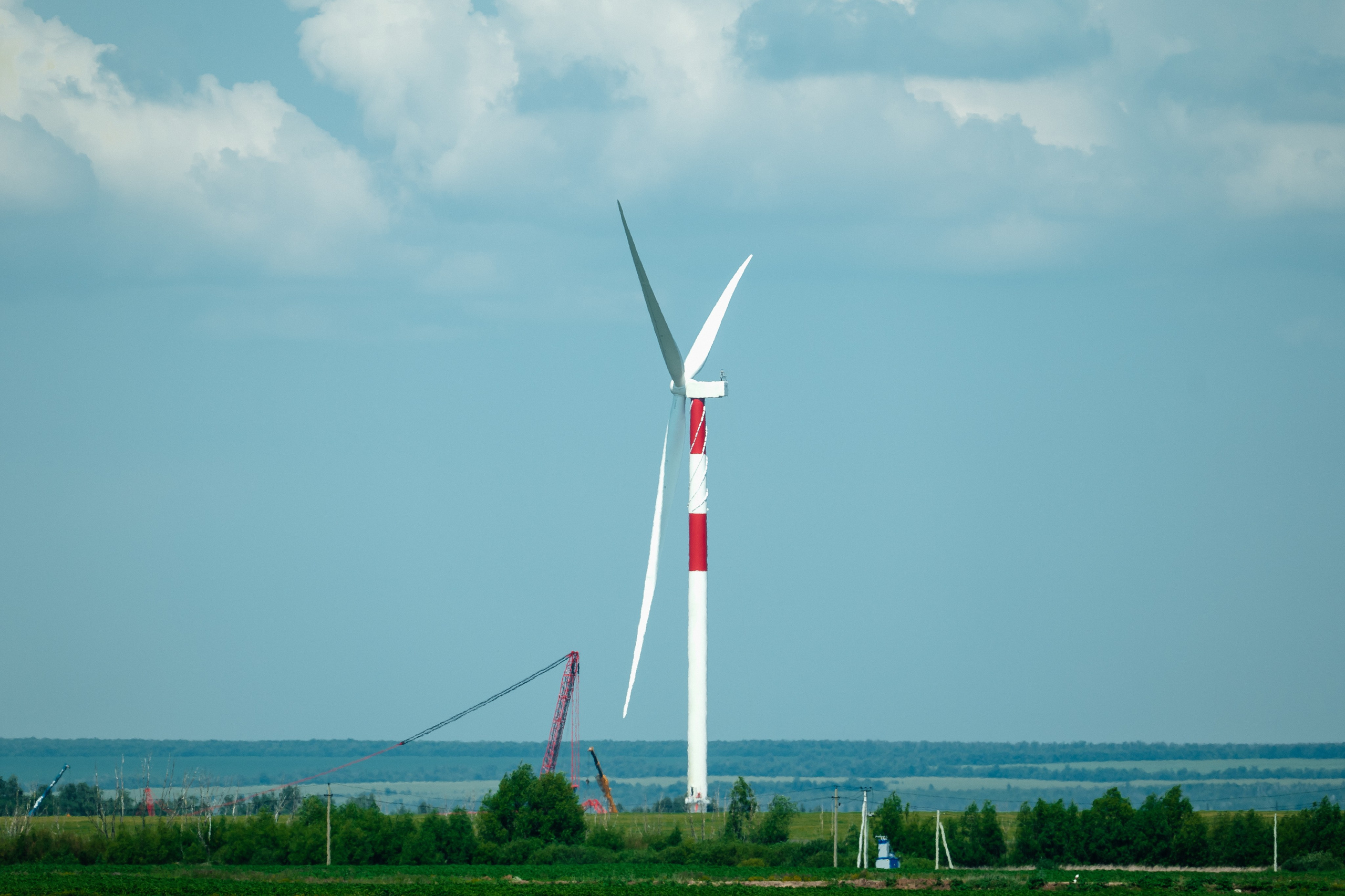 Ветряная электростанция. Фотограф в Самаре Вадим Грязнов
