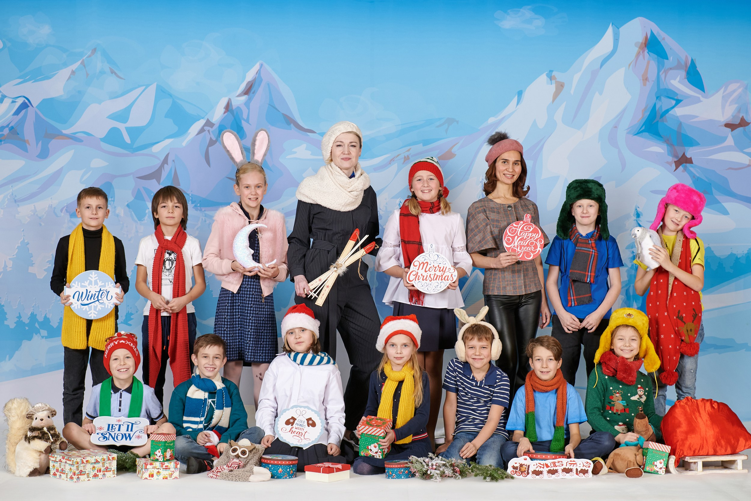 Групповые фотографии. Выпускные альбомы для детского сада, школы — Москва и область | Апрель Фото