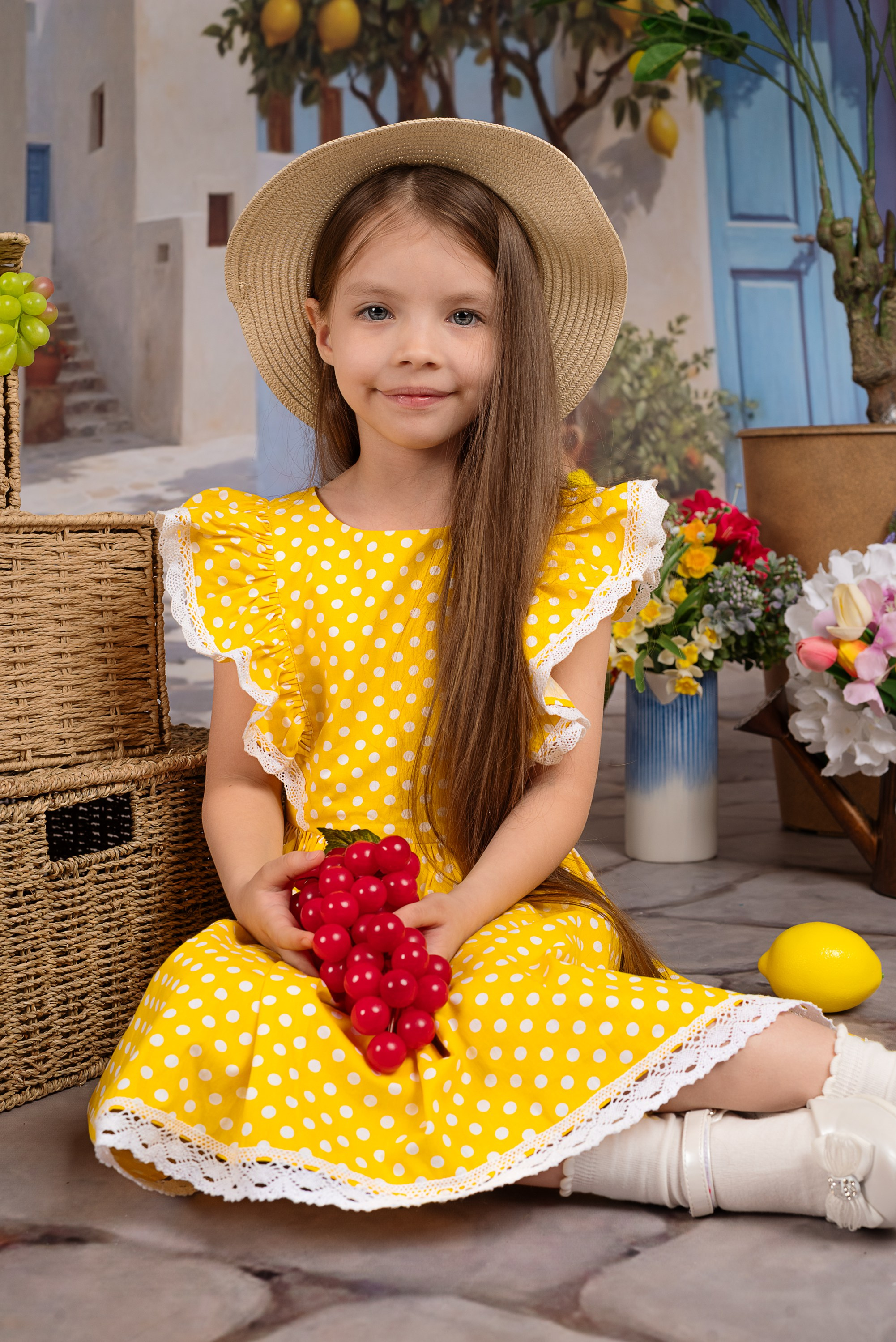 Сюжет «Санторини». Детская фотостудия Виктории Шараповой