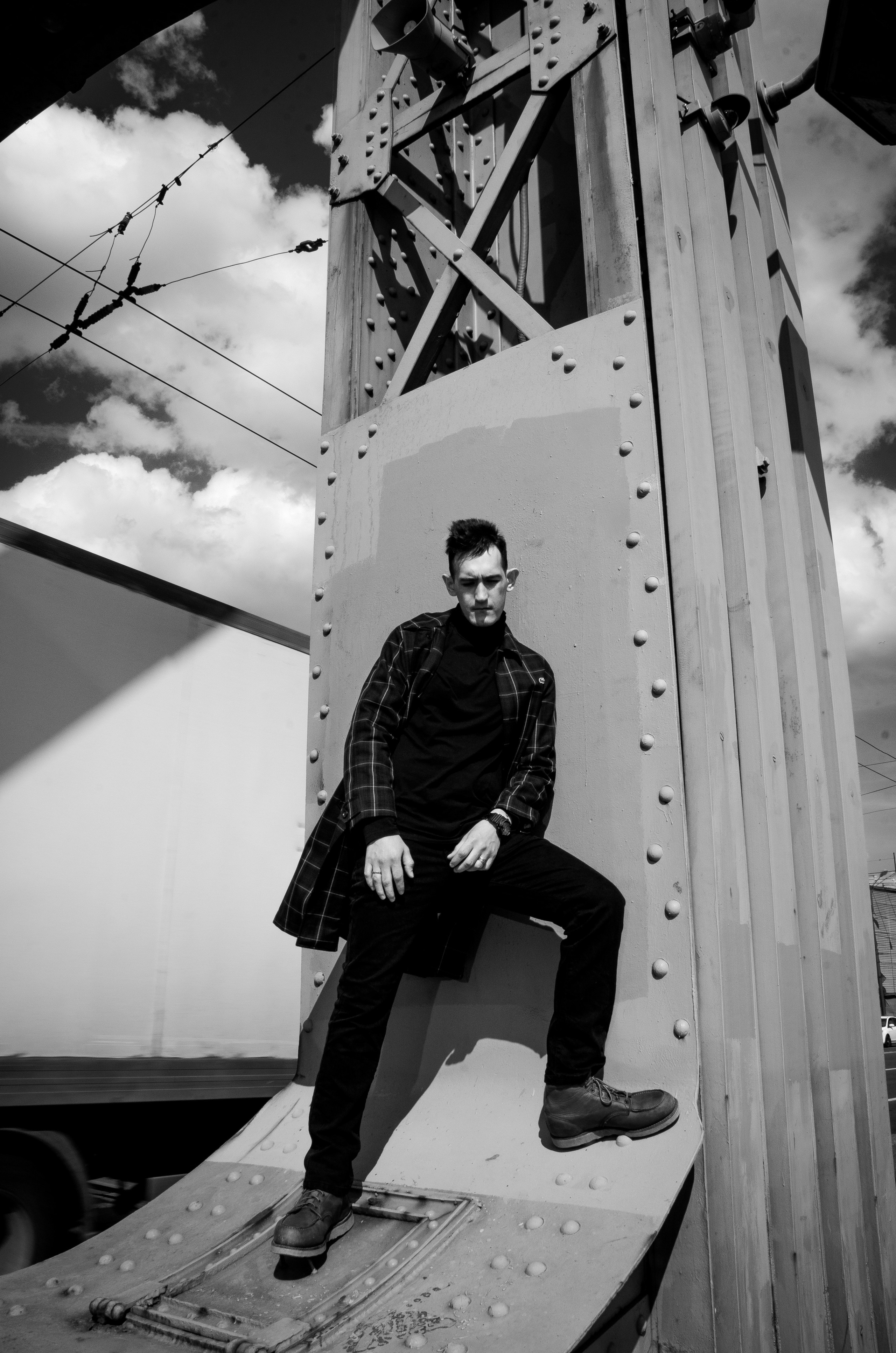 Дима. Большеохтинский мост. Alice_insomnia