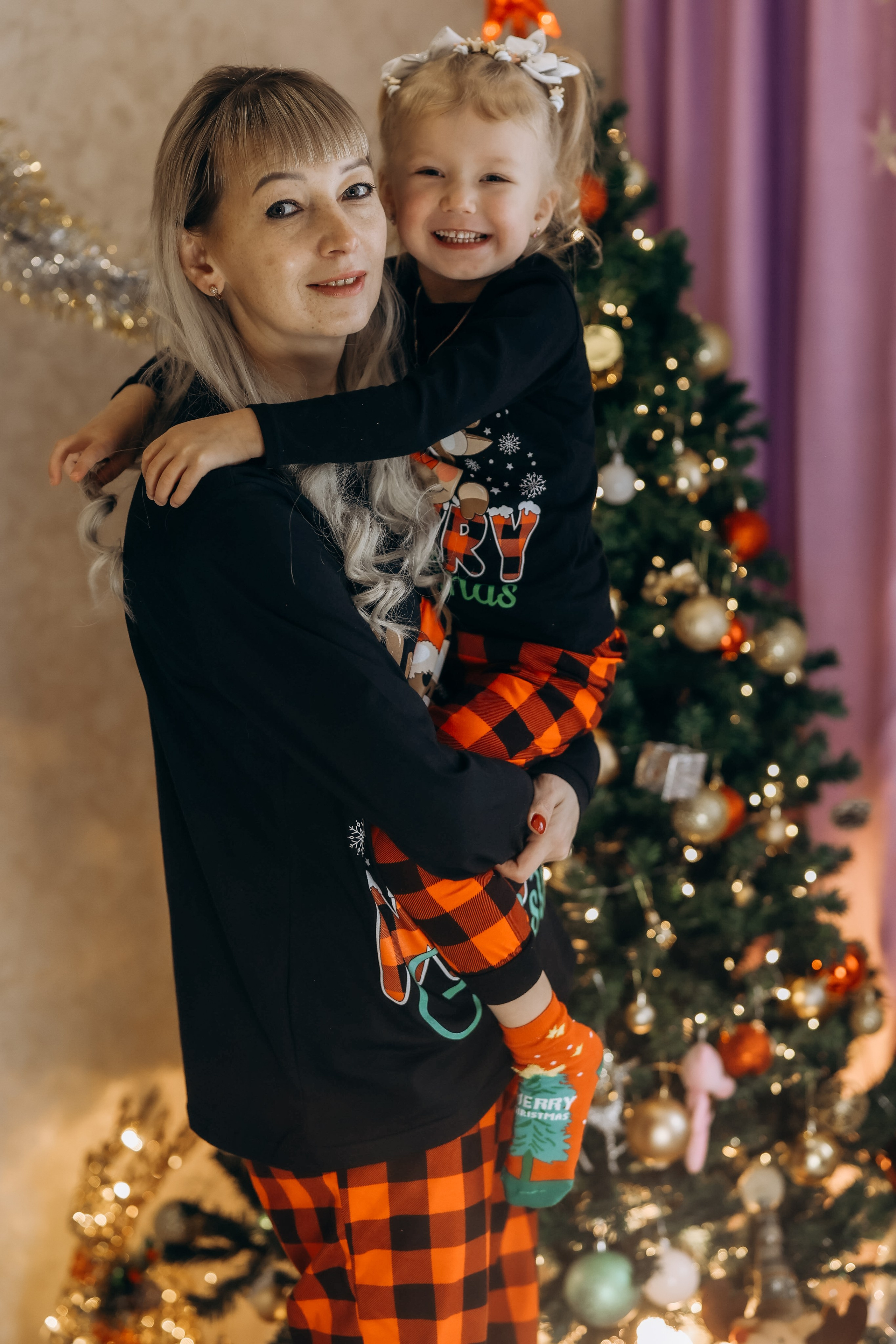 Новогодняя история Светланы и Даши. Детский и Семейный фотограф Елена Карпушина