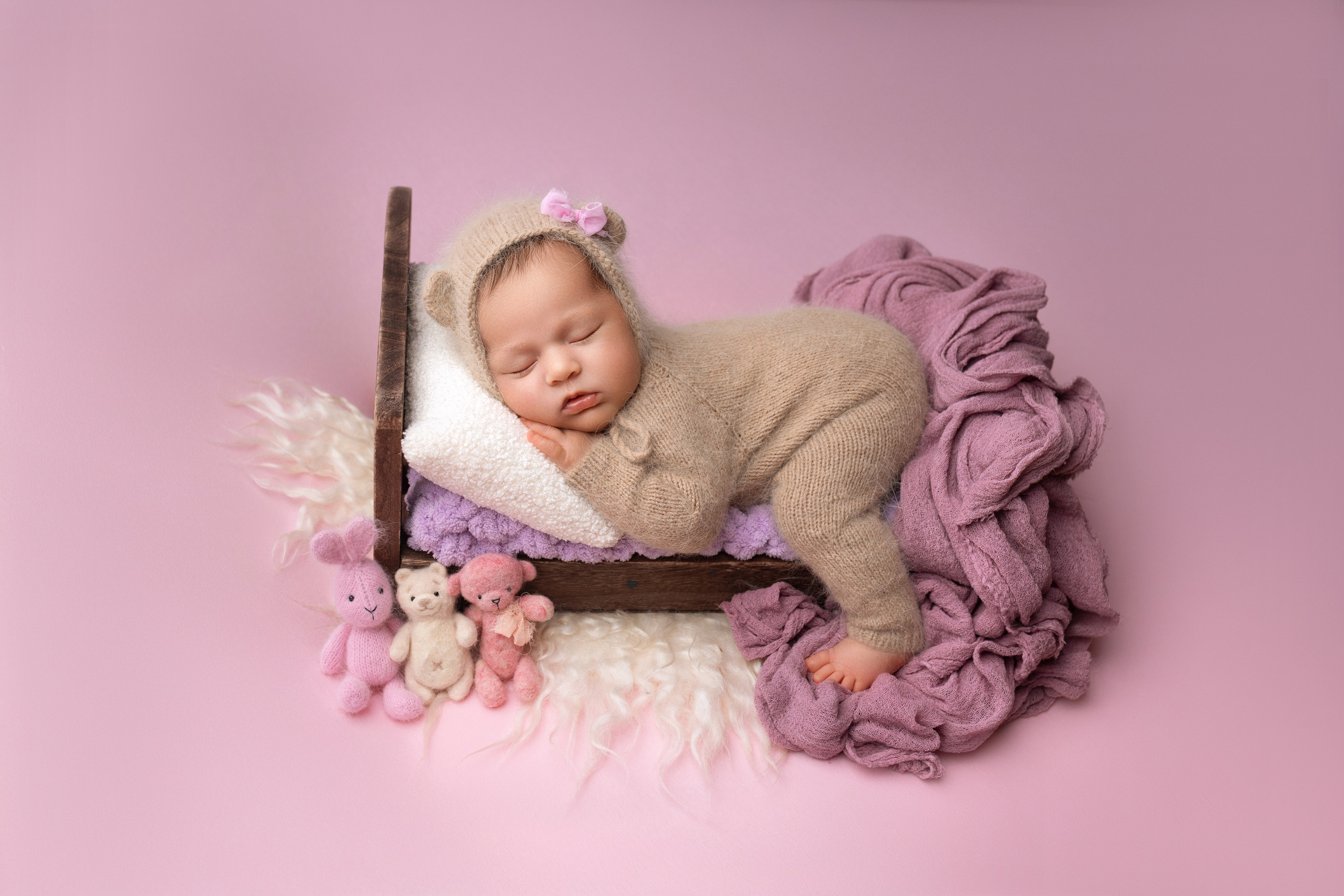 Newborn девочки. Фотограф новорожденных Модяева Ирина