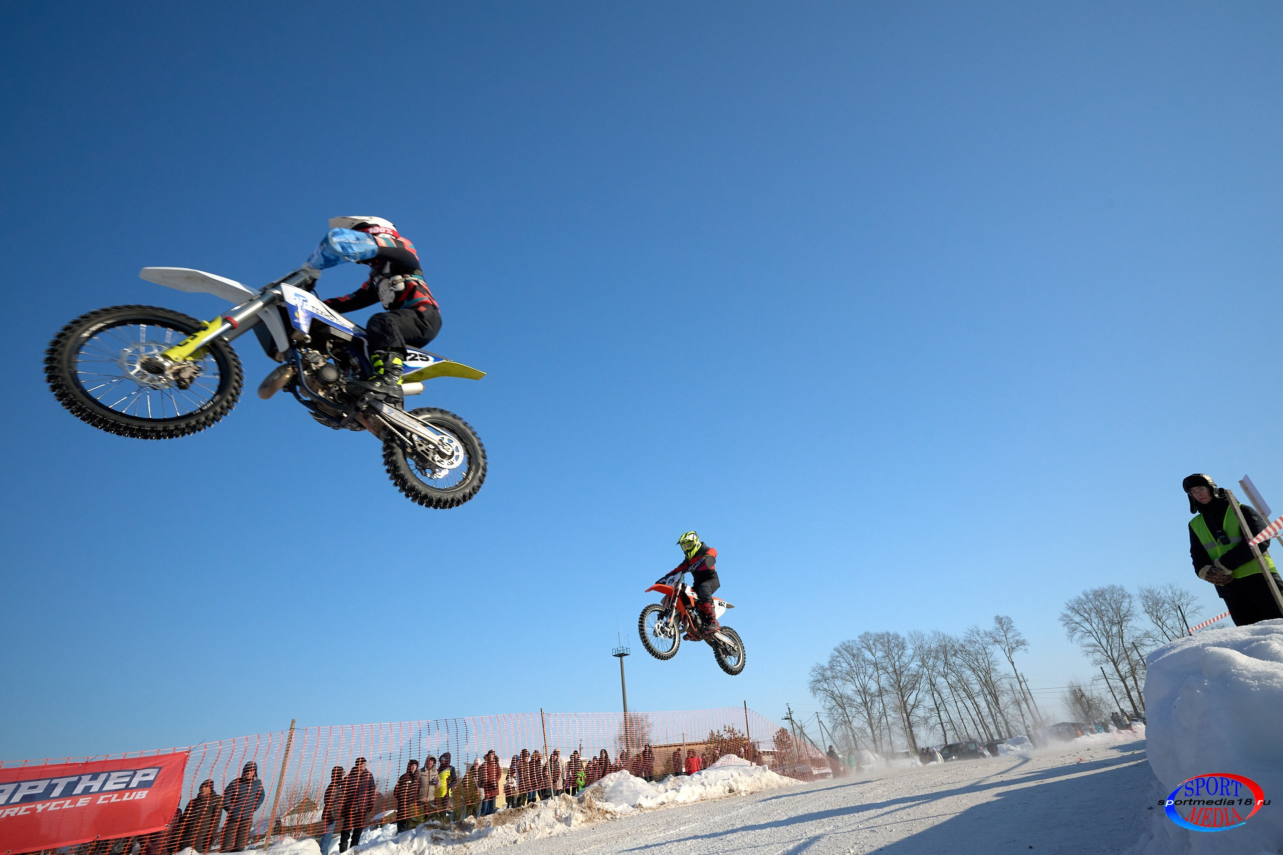 3 этап Кубка Удмуртской Республики по мотокроссу. Воткинск 23.02.2025. Спортивный репортажный фотограф в Ижевске Сергей Мерзляков