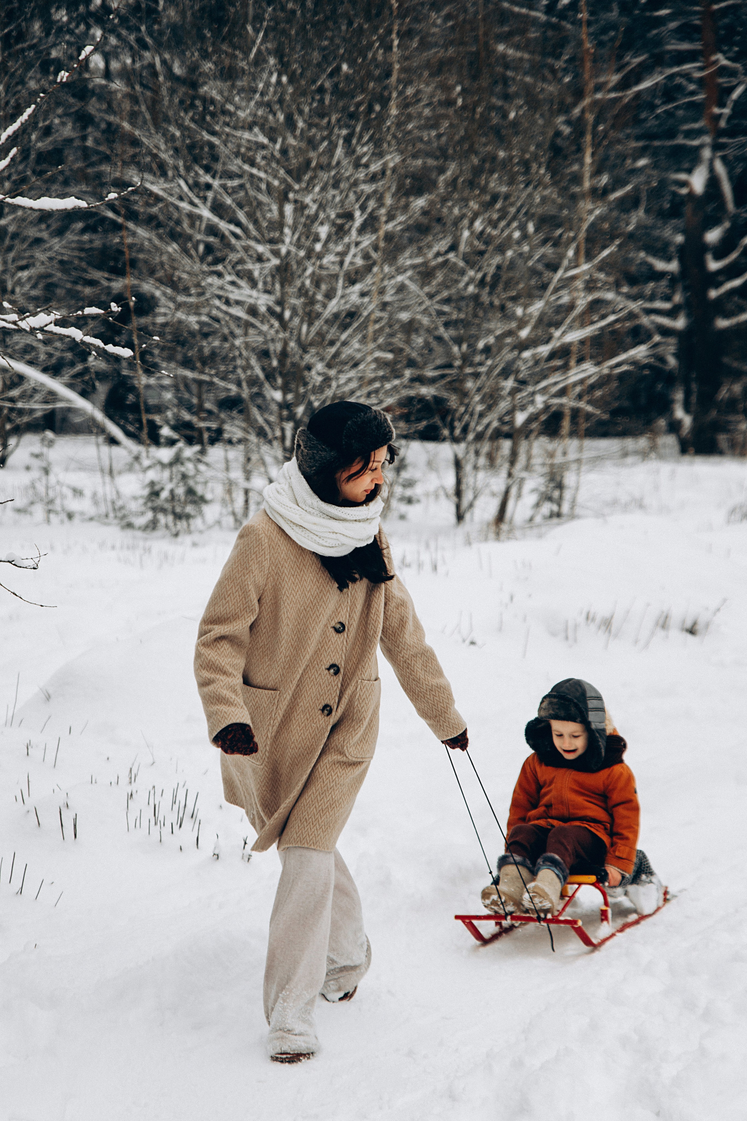 Зимние радости. Репортажный и детский фотограф в Минске
