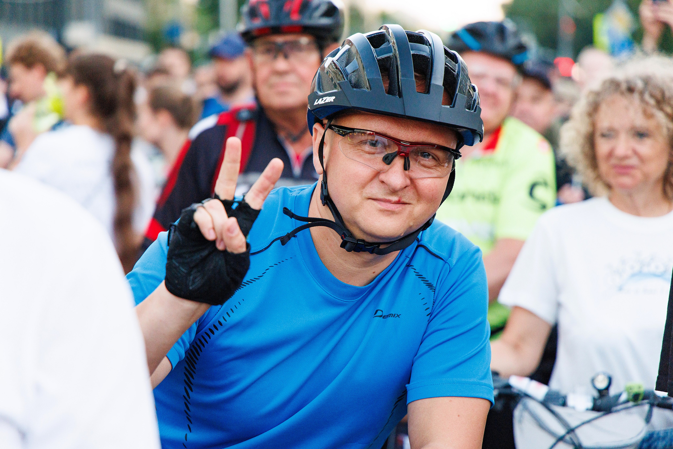Московский ночной велофестиваль. Фотограф Сергей Склемин