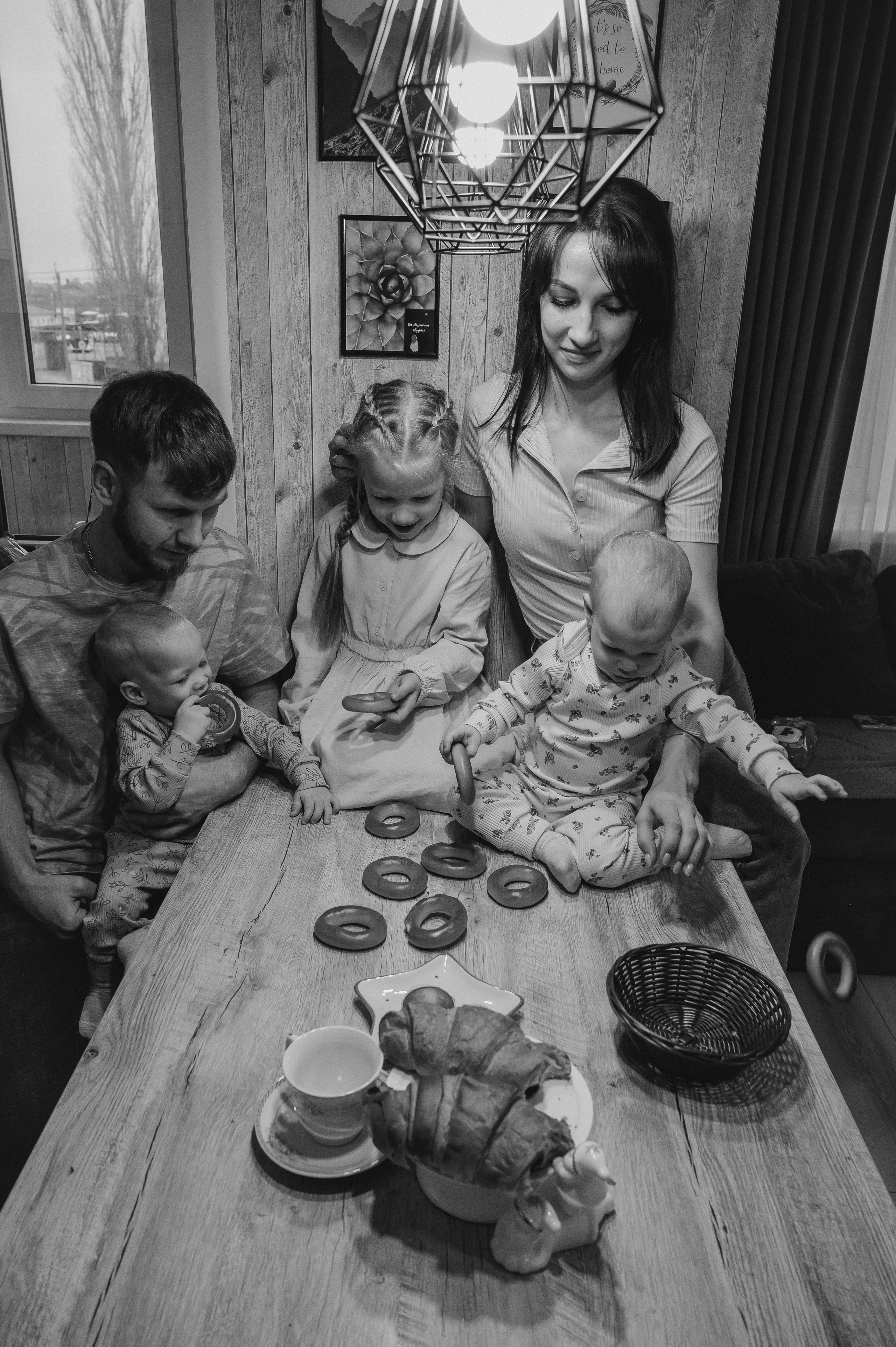 Семья Небольсины. Фотограф Мария Строгонова