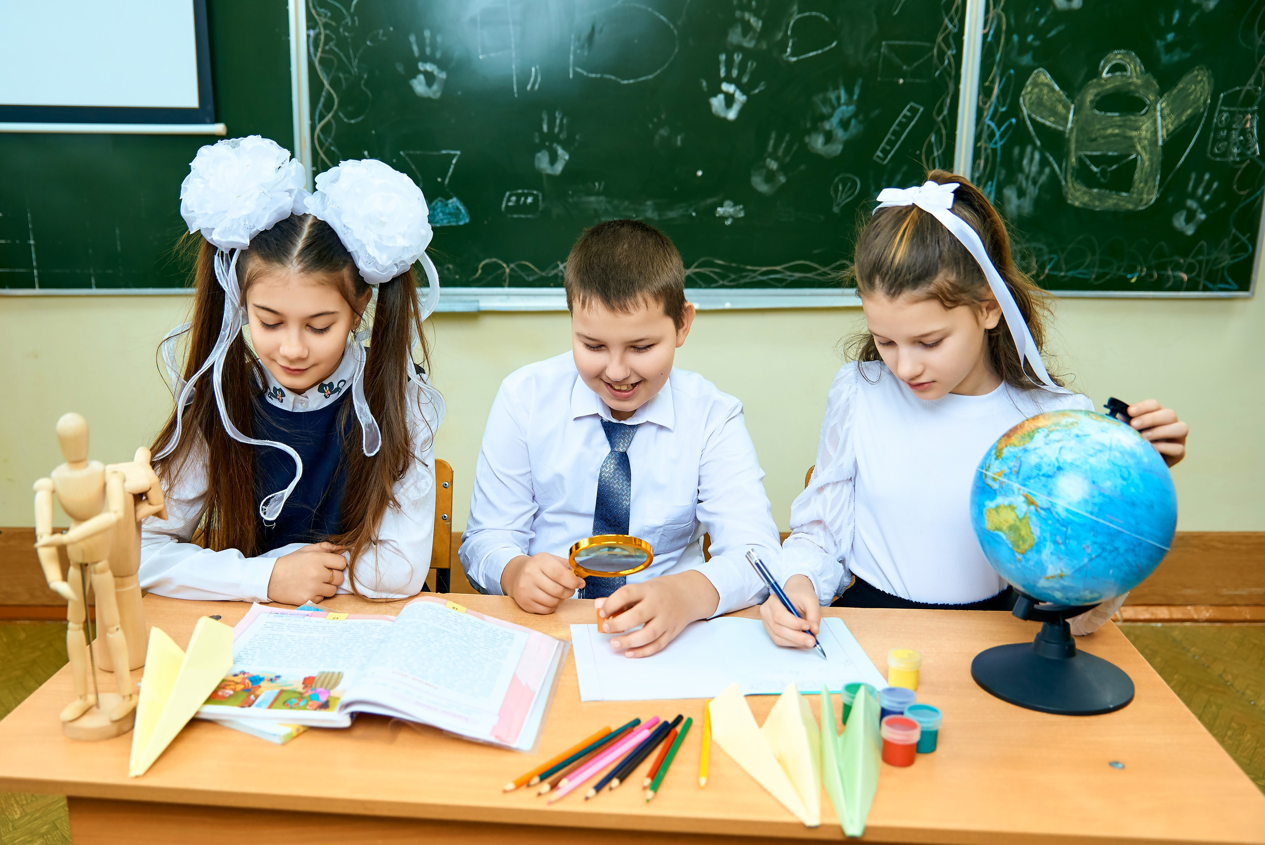 4В класс Верховская СОШ № 1 выпуск 2025. Фотограф в Орле Павел Черкасов