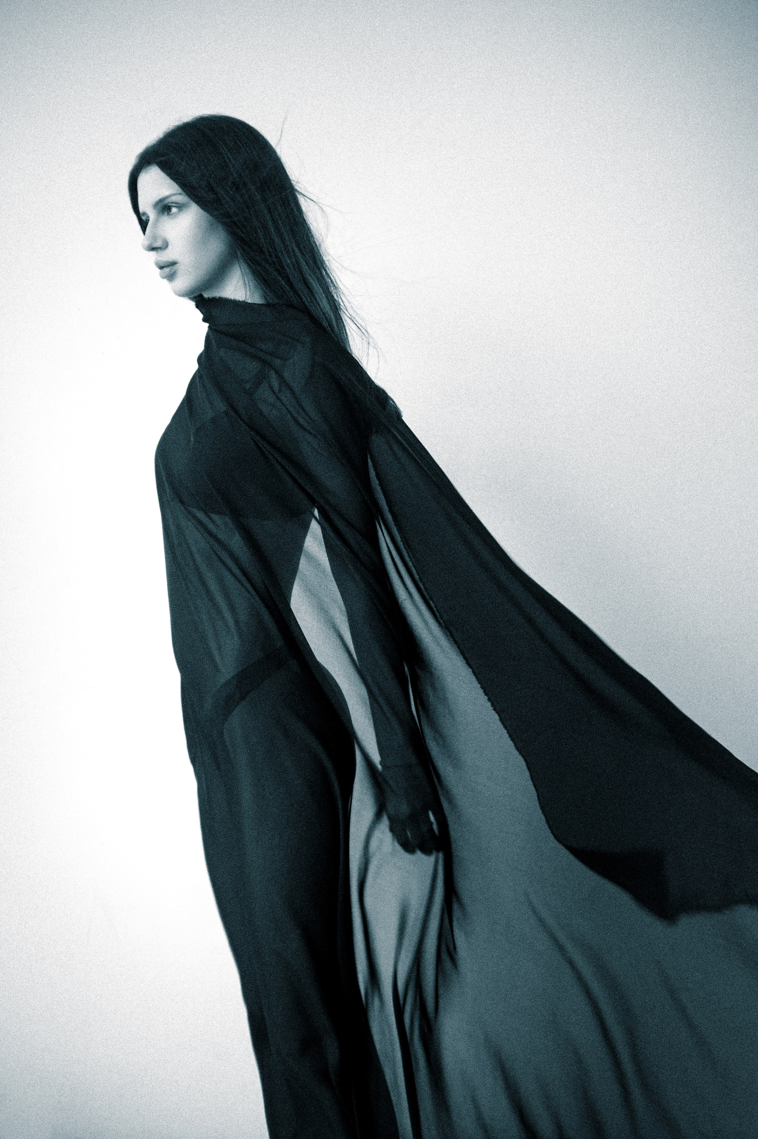 Черный фатин. Сергей Новиков Фотограф Москва