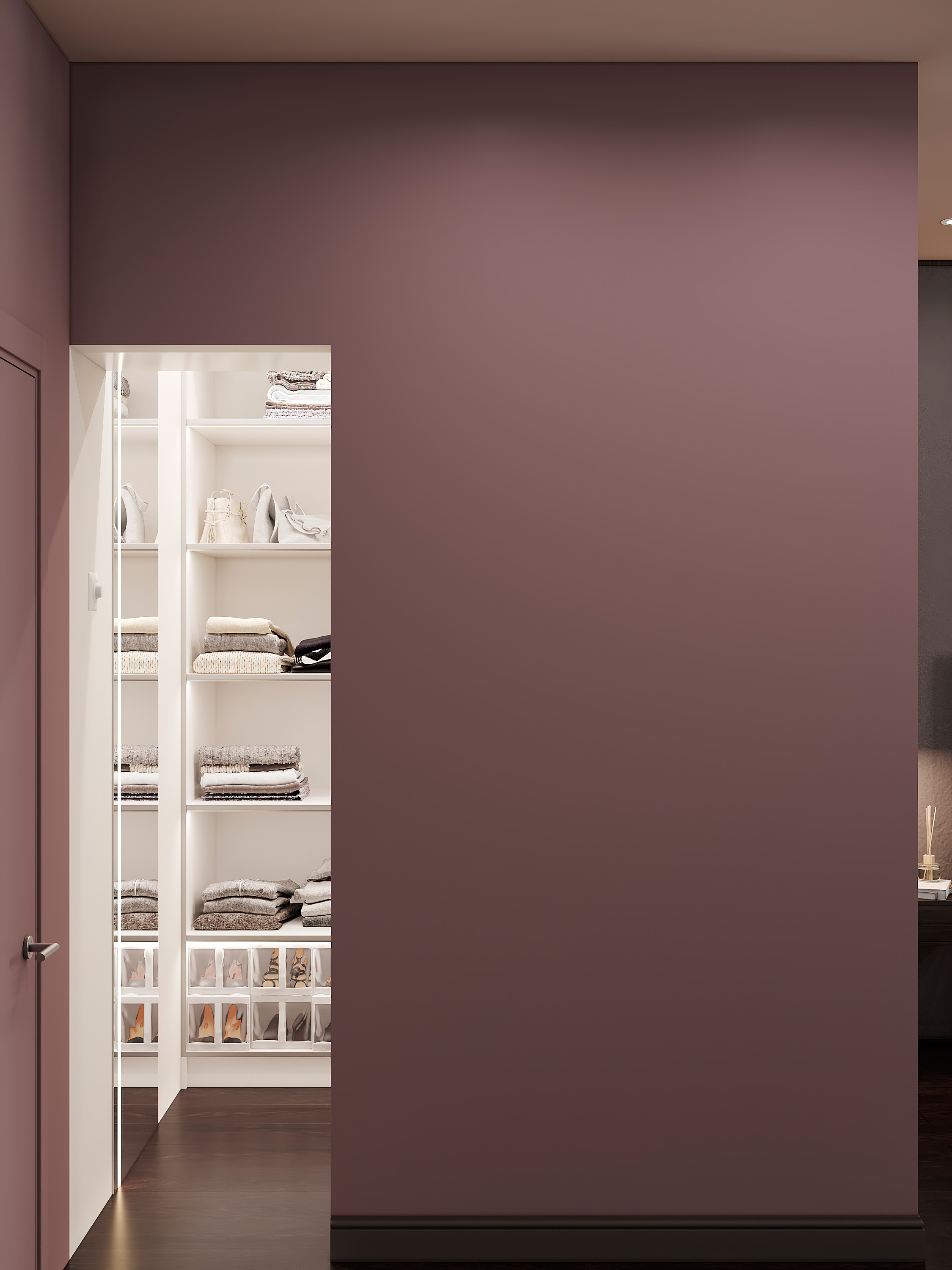 Просторная квартира 100 м² с кальянной зоной и темной спальней-кабинетом. Батракова Наталья дизайнер интерьеров Санкт-Петербург Москва Архангель