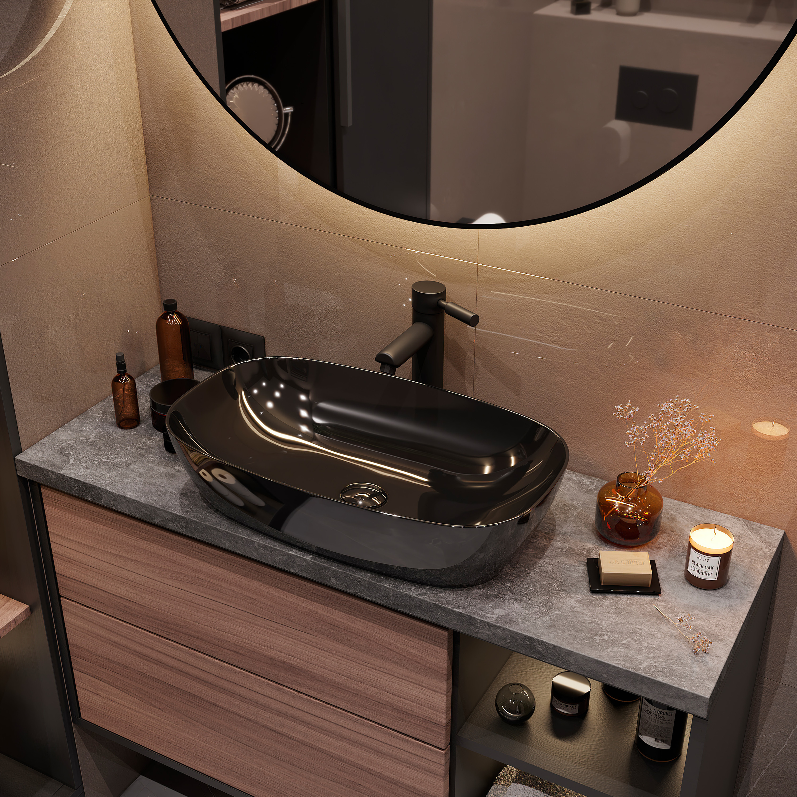 Просторная квартира 100 м² с кальянной зоной и темной спальней-кабинетом. Батракова Наталья дизайнер интерьеров Санкт-Петербург Москва Архангель