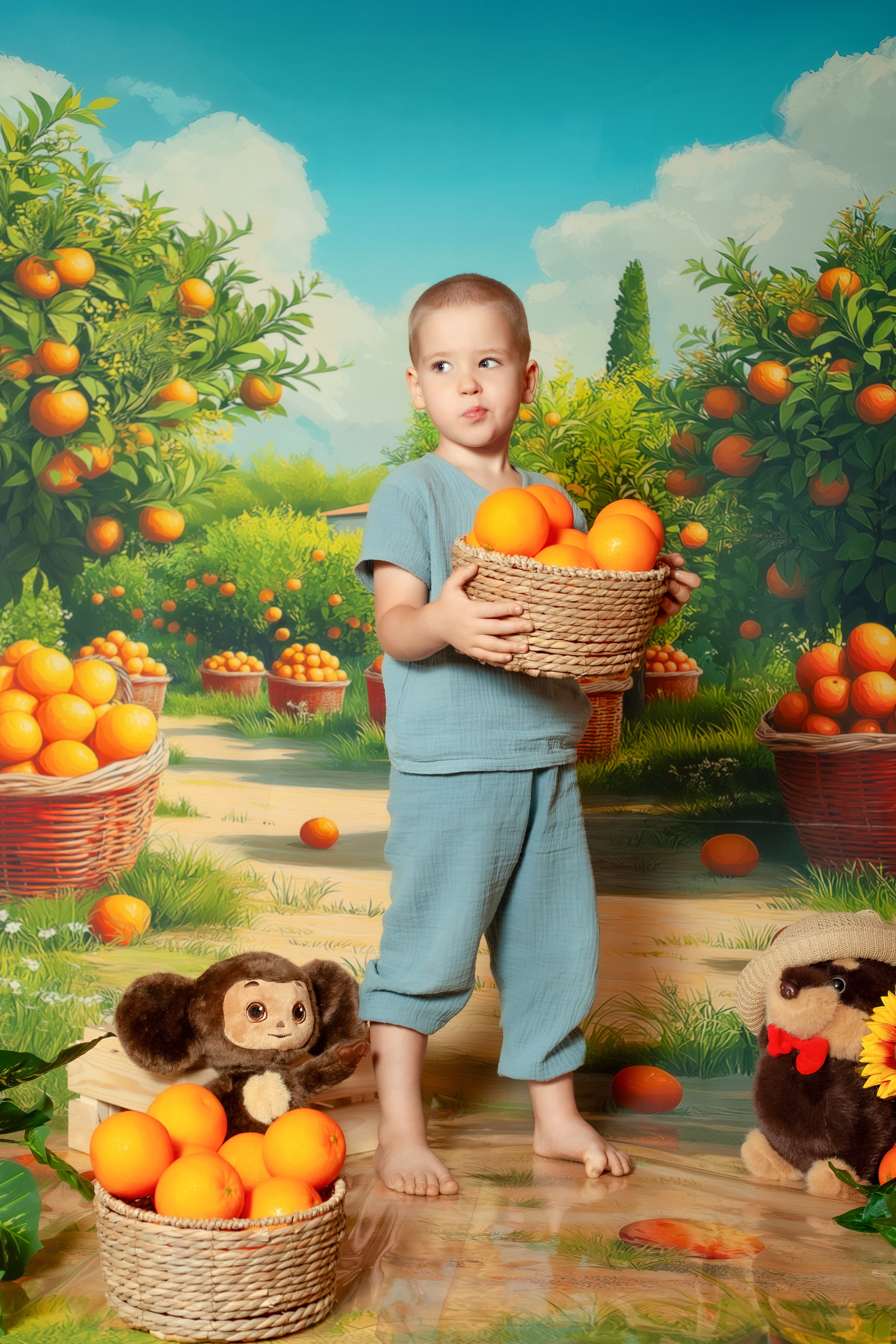 Проект Апельсиновый рай. Школьный фотограф Евгения Саховская