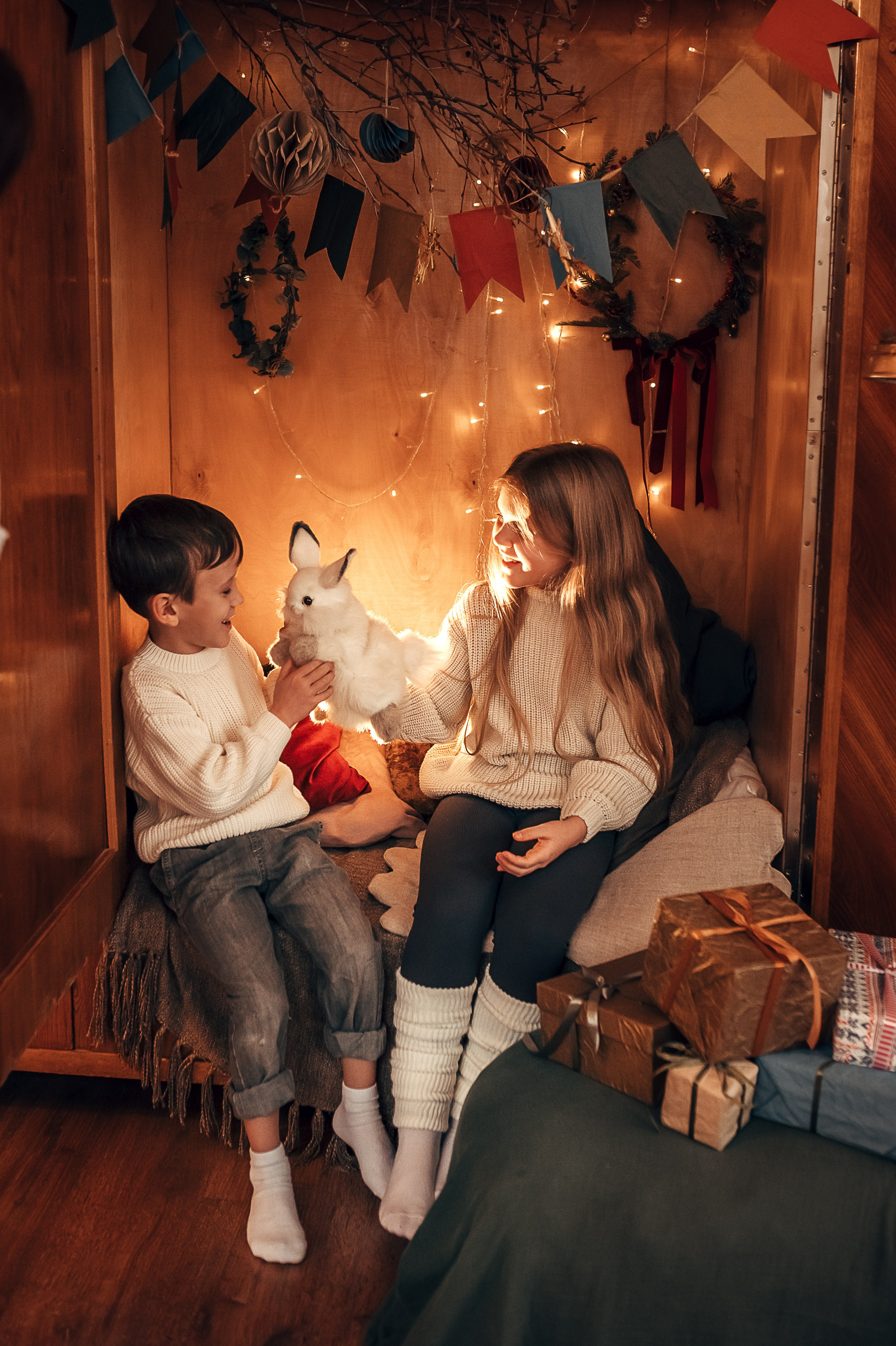 Новогодняя в фотостудии Twinkle. Фотограф в Санкт- Петербурге Мария Золотарь