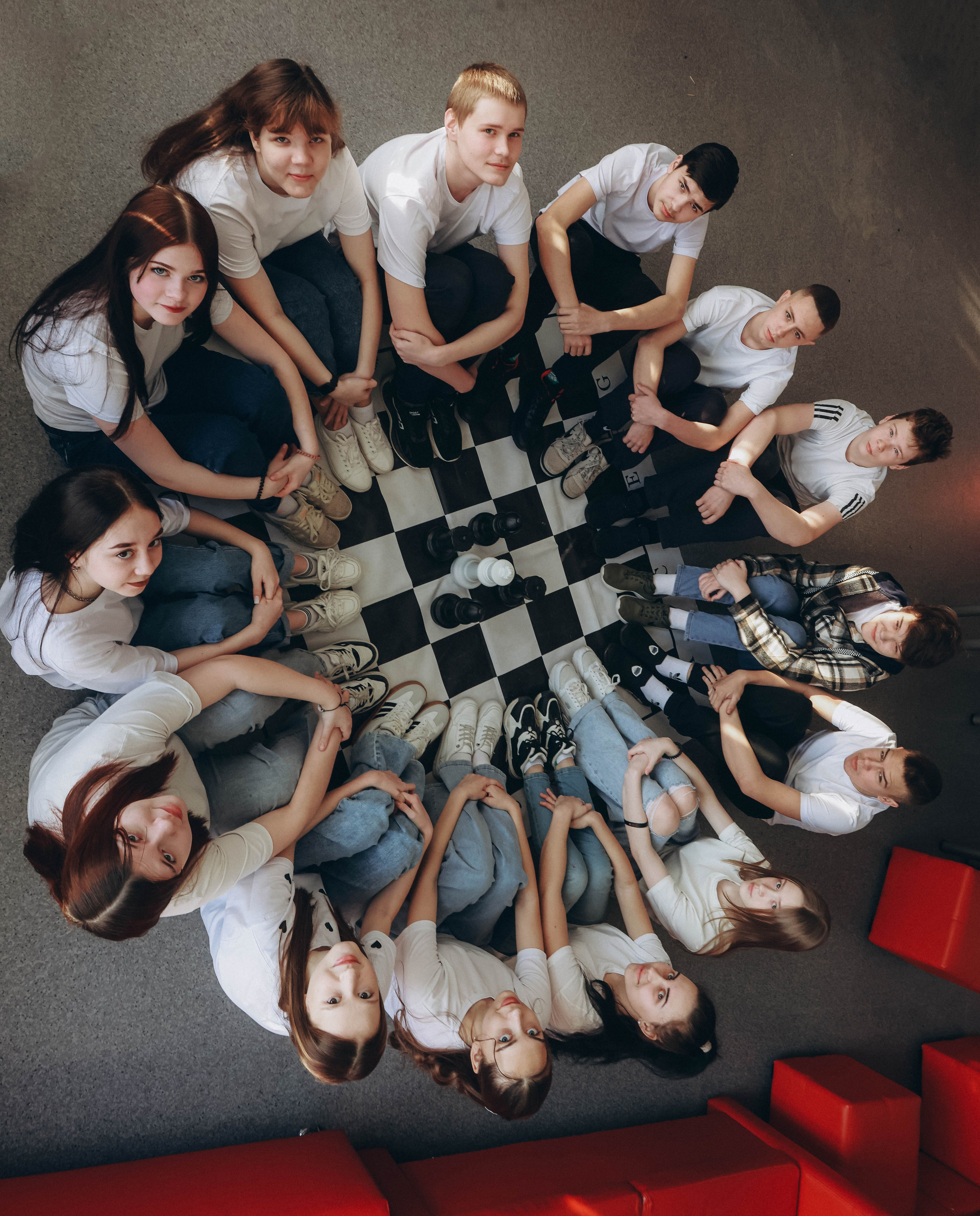 Школьники. Мультифотограф Динара Ахмедзянова