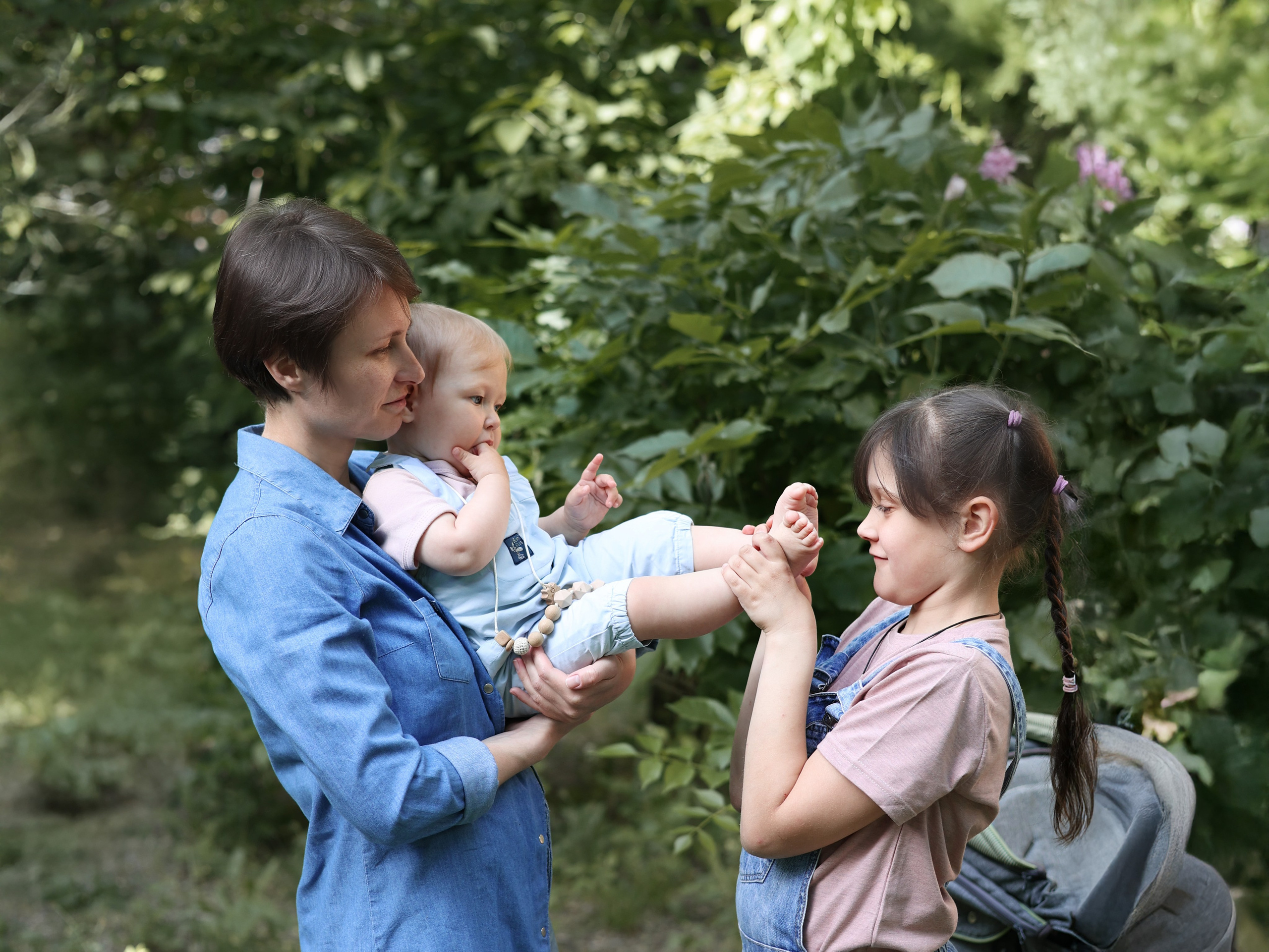Мария с дочками. Женский и детский фотограф в Саратове Ольга Зиброва