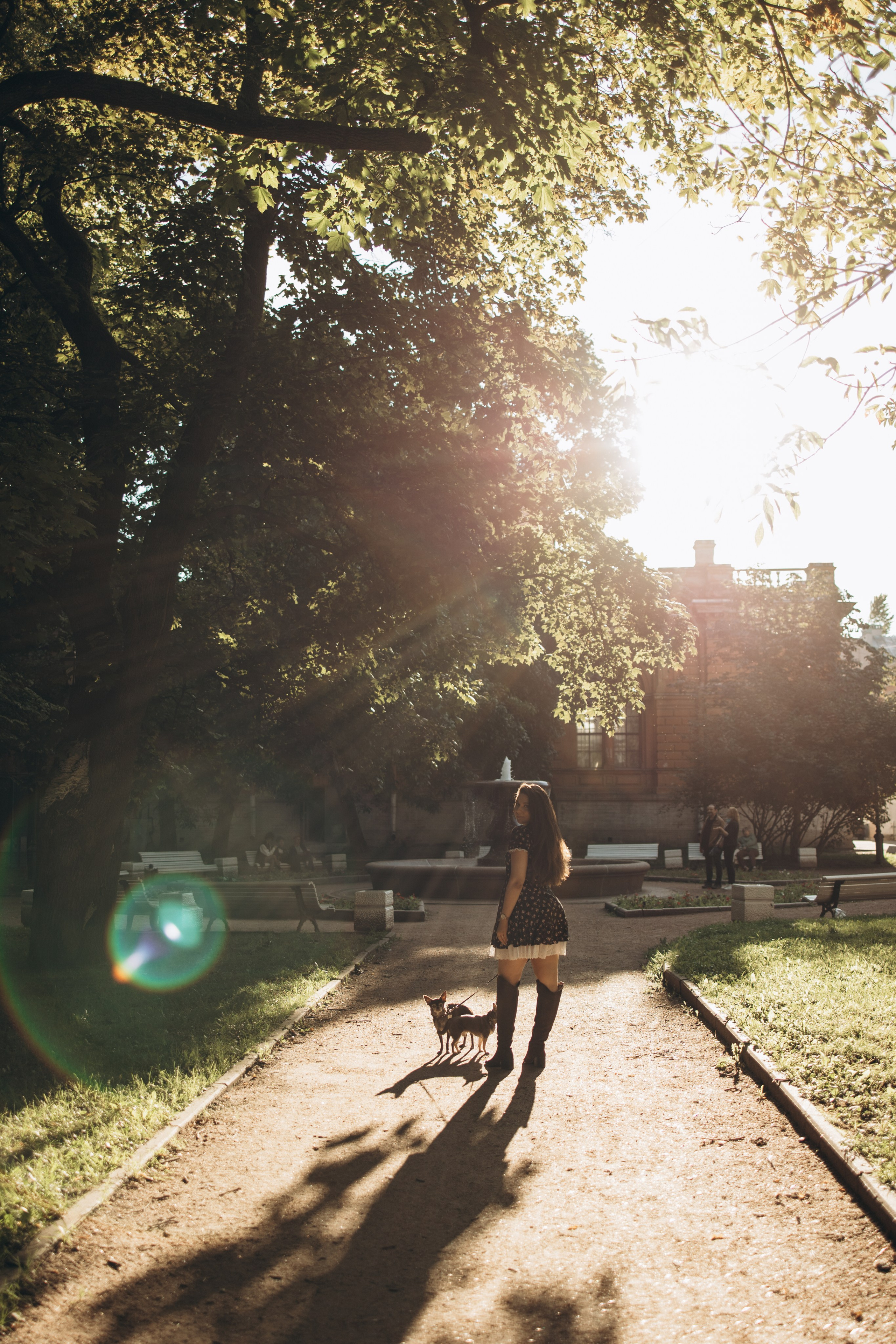 Даша и ее мальчики. Фотограф — Анималист | Санкт-Петербург