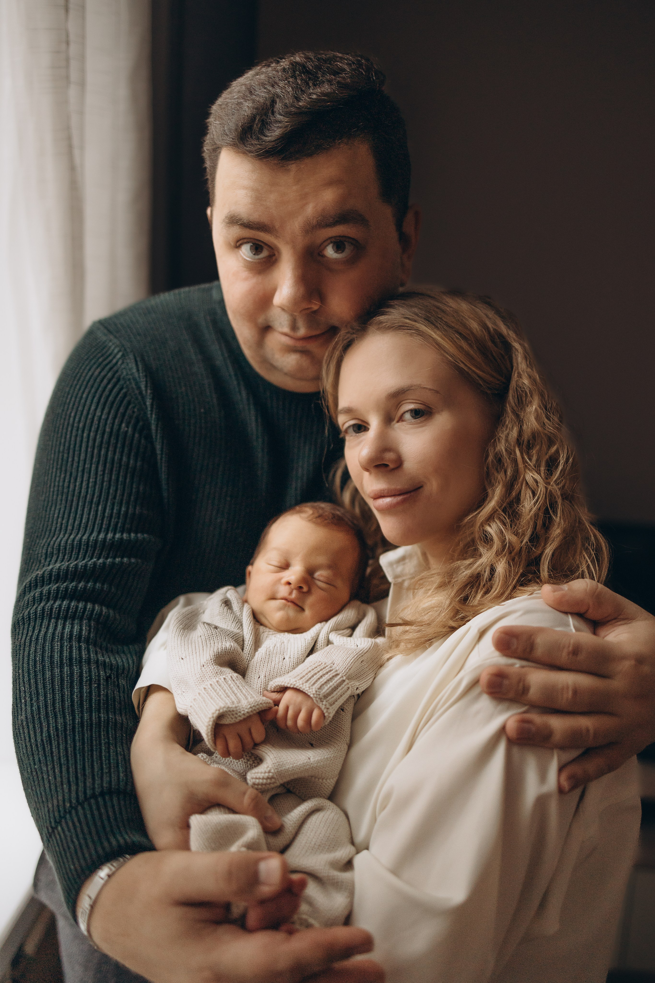 Мирон 1 неделька. Семейный и детский фотограф, женский портрет Москва Светлана Мертикова