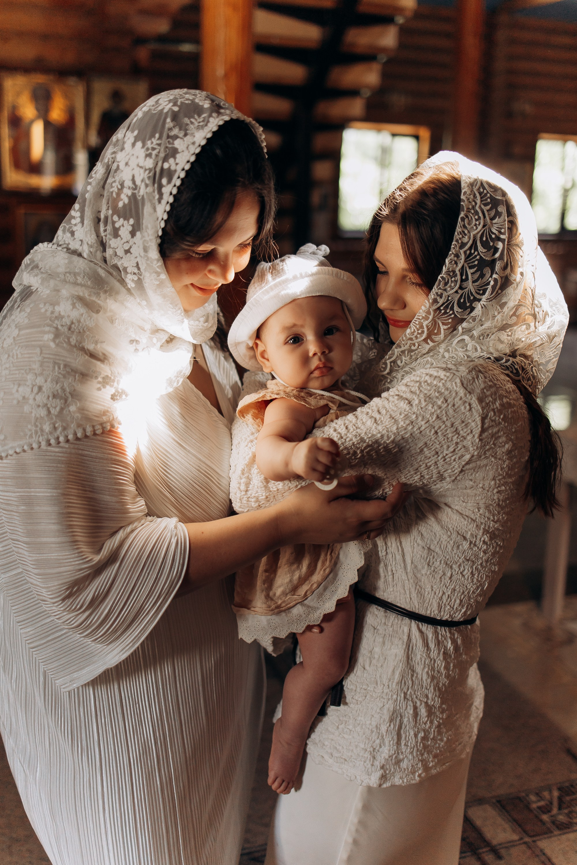 Таинство Крещения Татии. Семейный фотограф в Краснодаре Храмова Анна