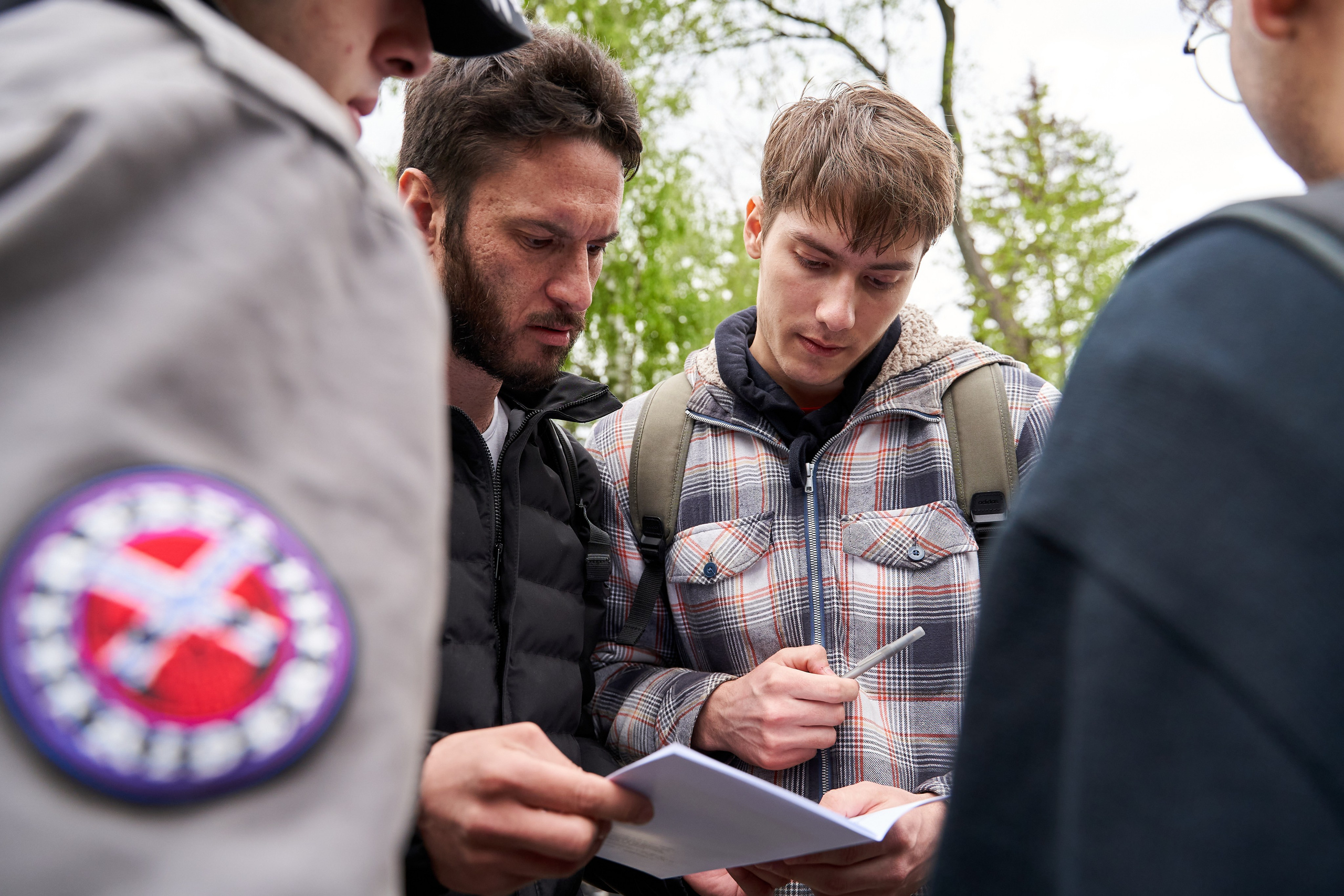 Городской квест в рамках регионального фестиваля «Учись без границ». Репортажный фотограф Вилянов Евгений. Нижний Новгород