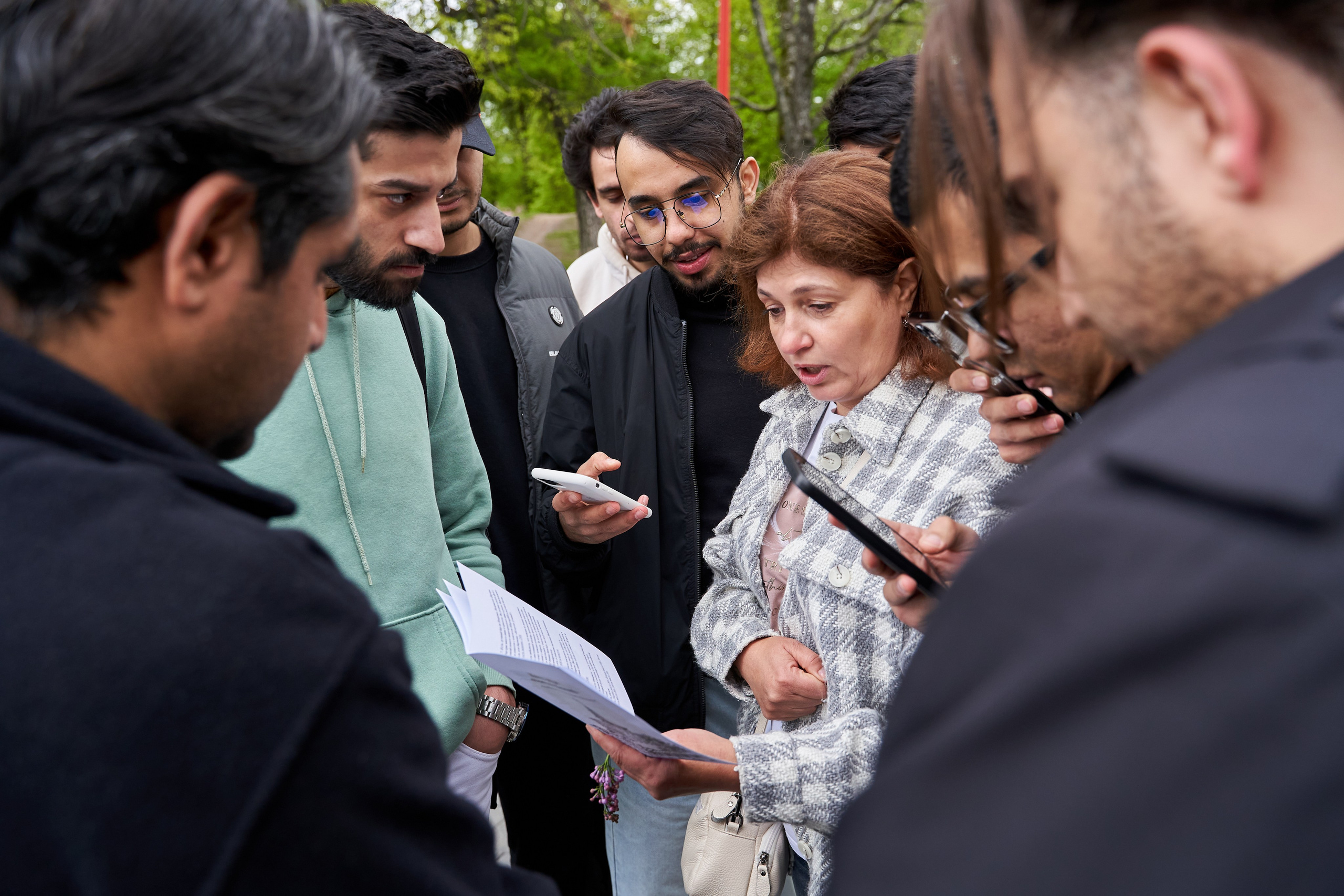 Городской квест в рамках регионального фестиваля «Учись без границ». Репортажный фотограф Вилянов Евгений. Нижний Новгород