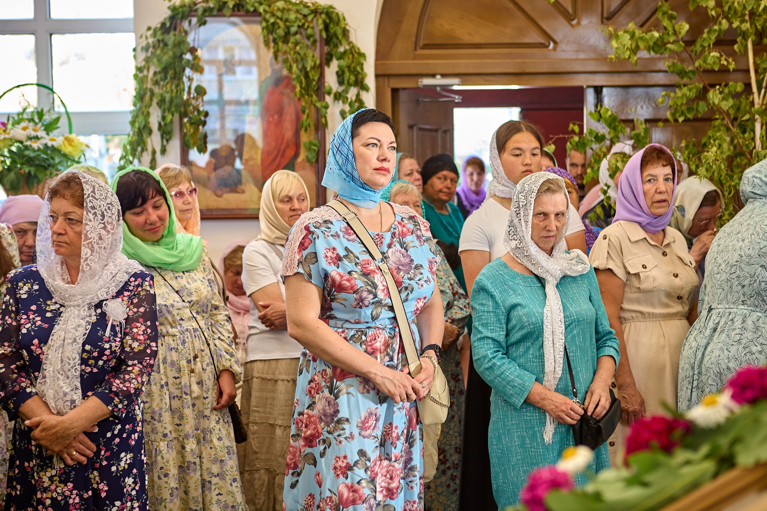 Троица в Церкви Троицы Живаначальной. Фотограф Анастасия Лёвушкина