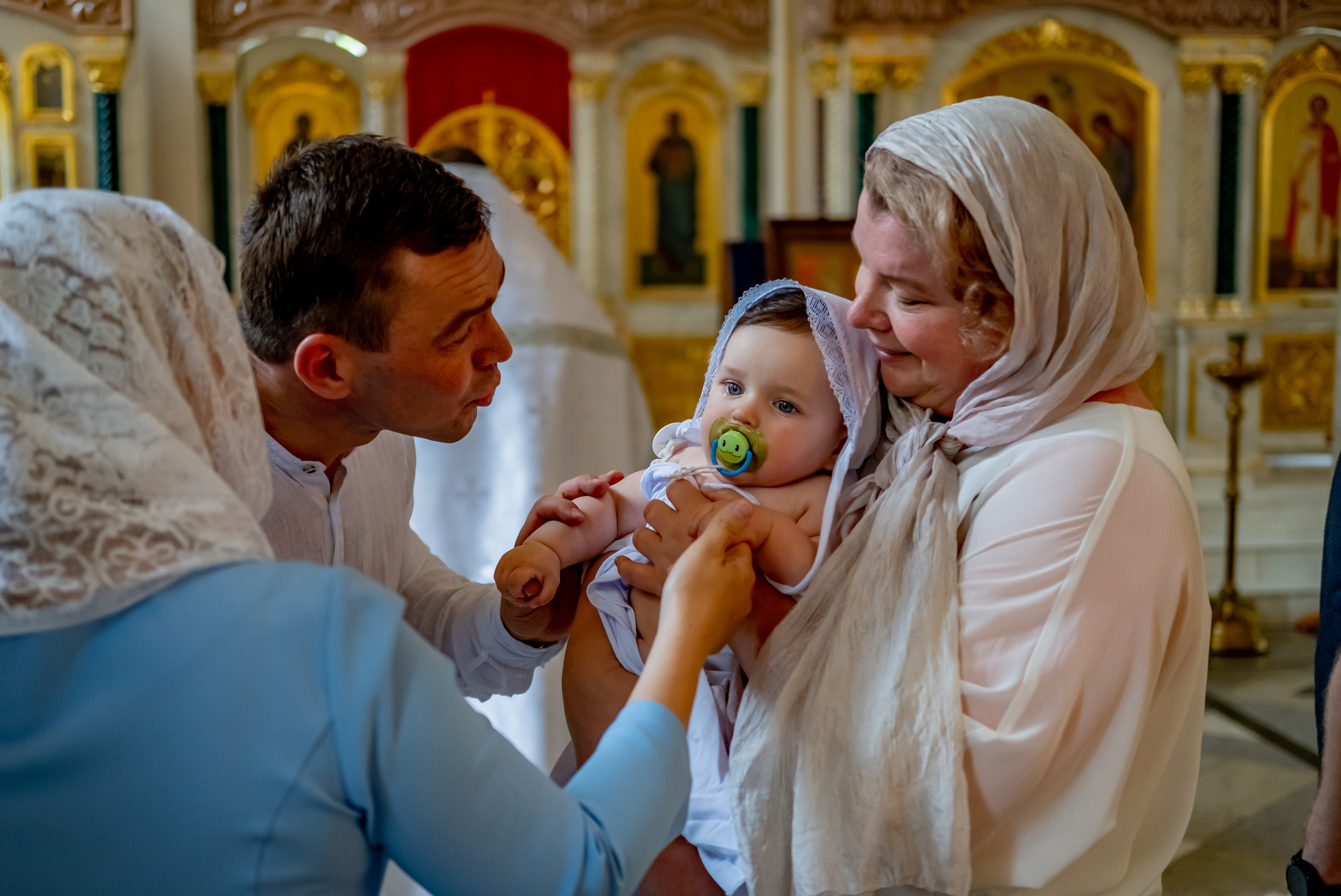 Фотосессия крещения. Фотограф в Красногорске и Москве Корчагина Елена