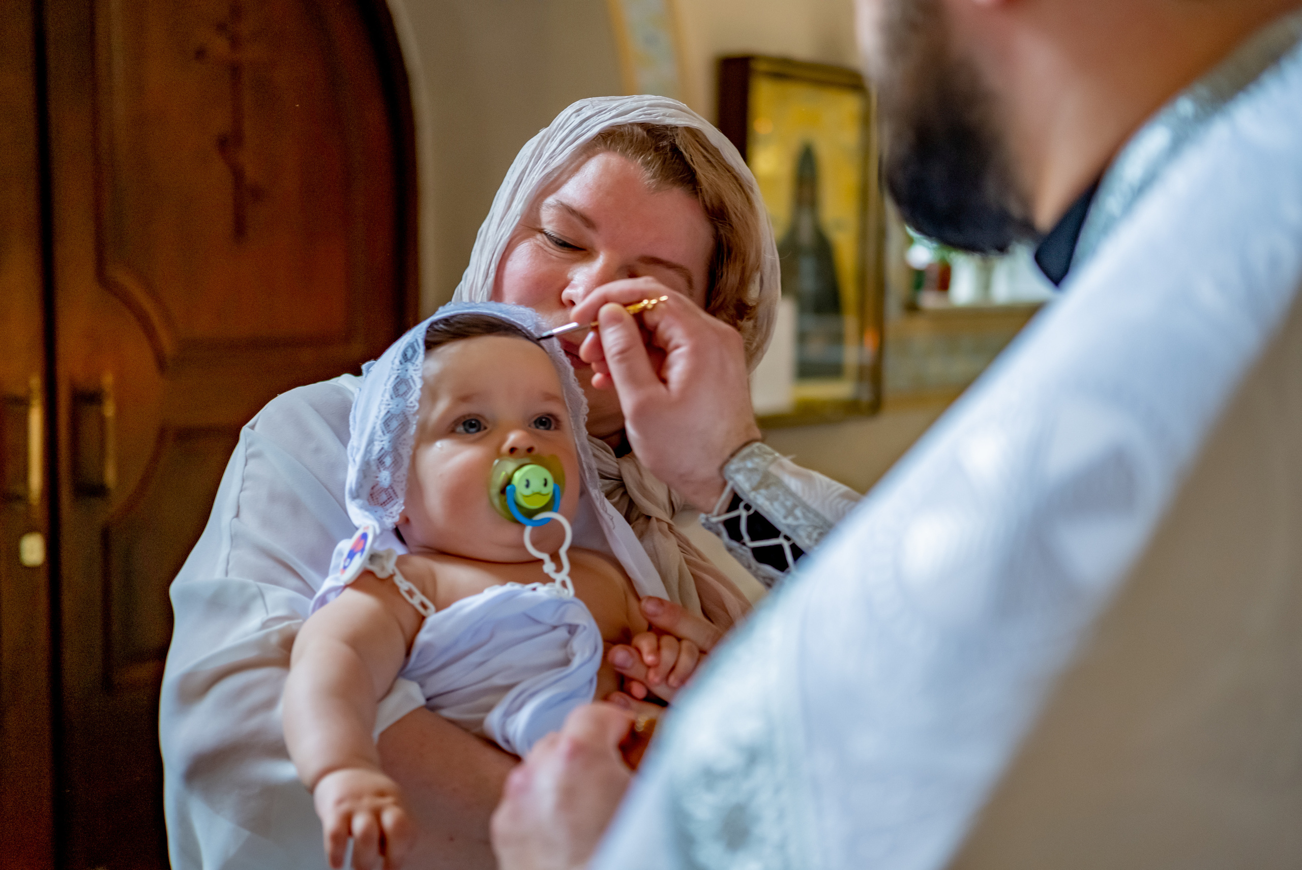 Фотосессия крещения. Фотограф в Красногорске и Москве Корчагина Елена