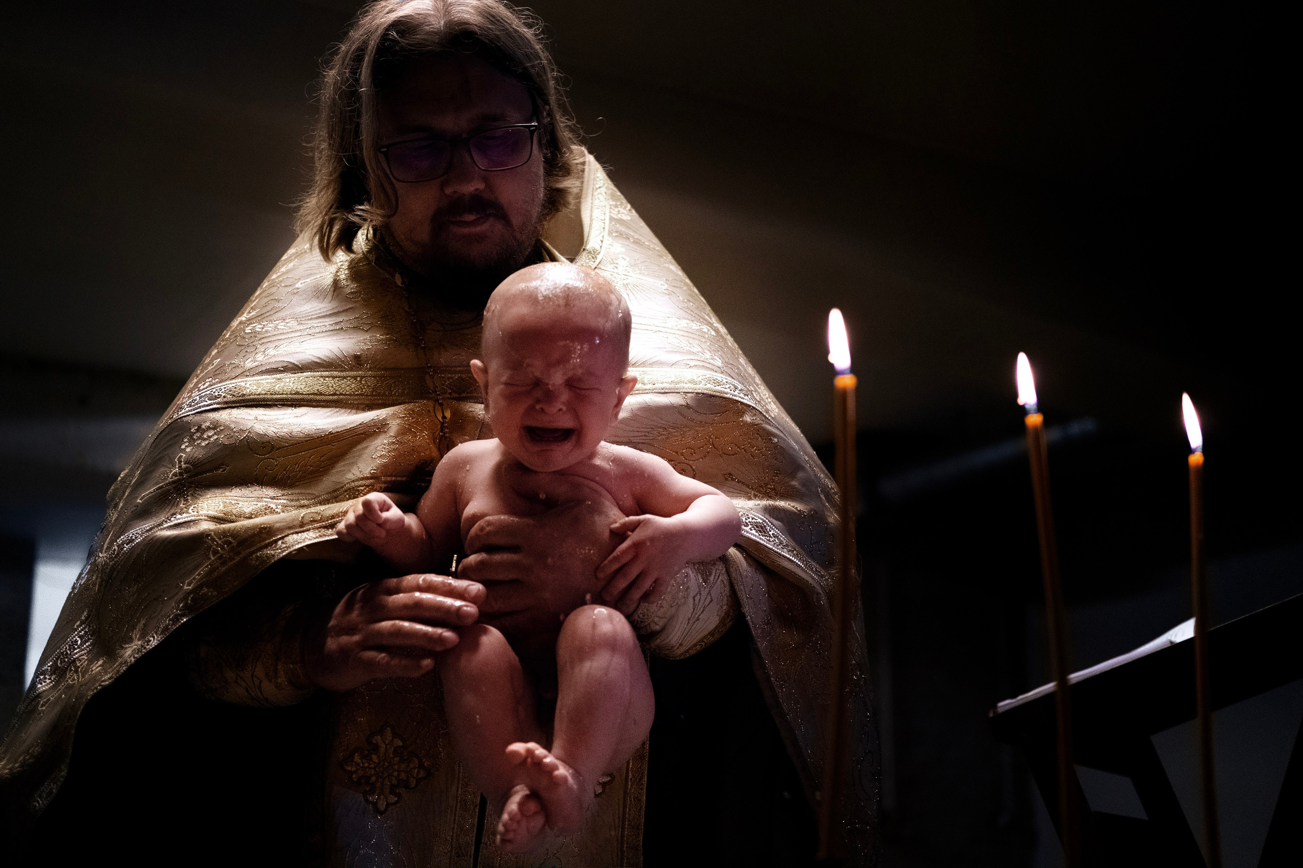 Фотосессия крещения. Фотограф в Красногорске и Москве Корчагина Елена