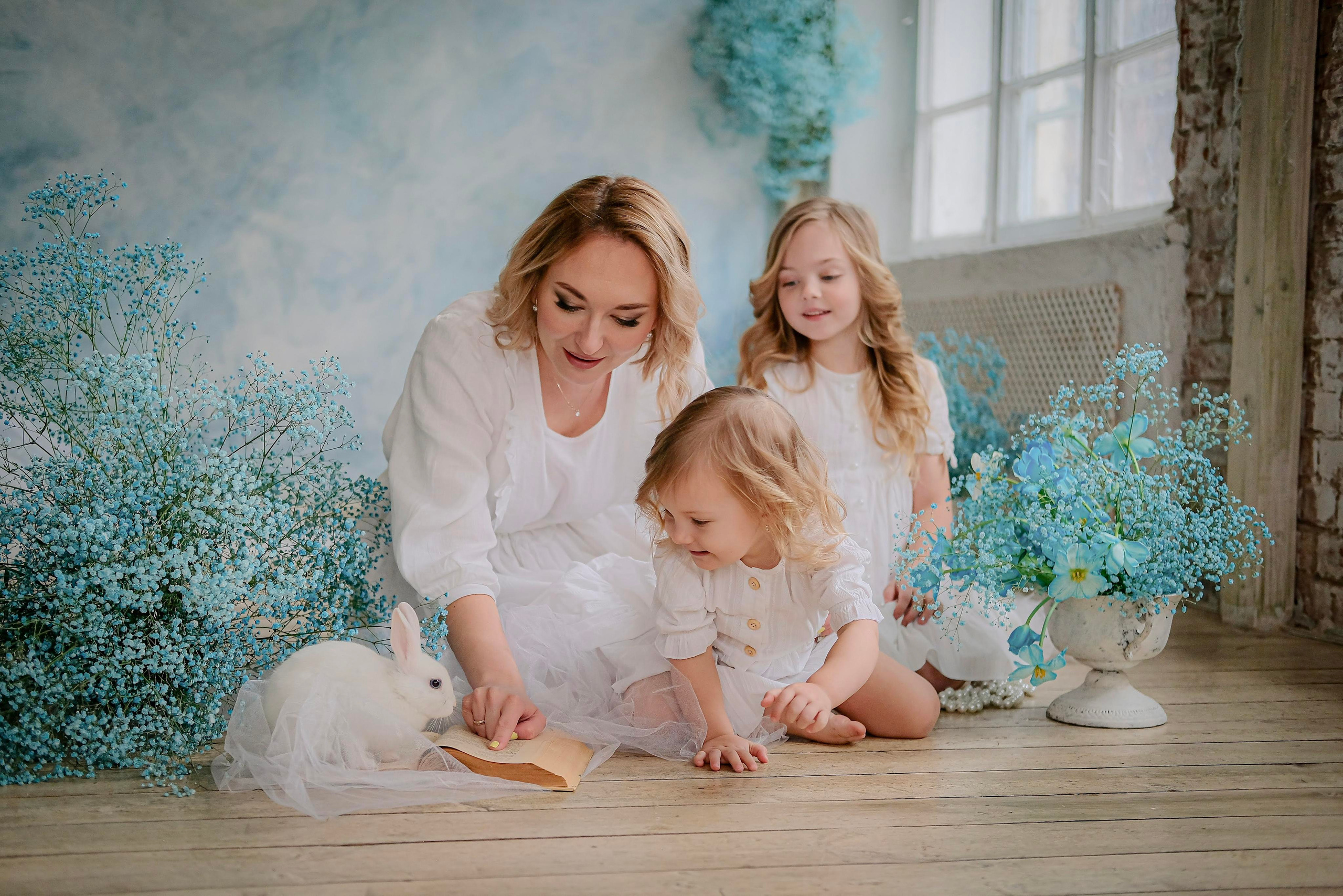 Семейная фотосессия в студии. Фотограф в Красногорске и Москве Корчагина Елена