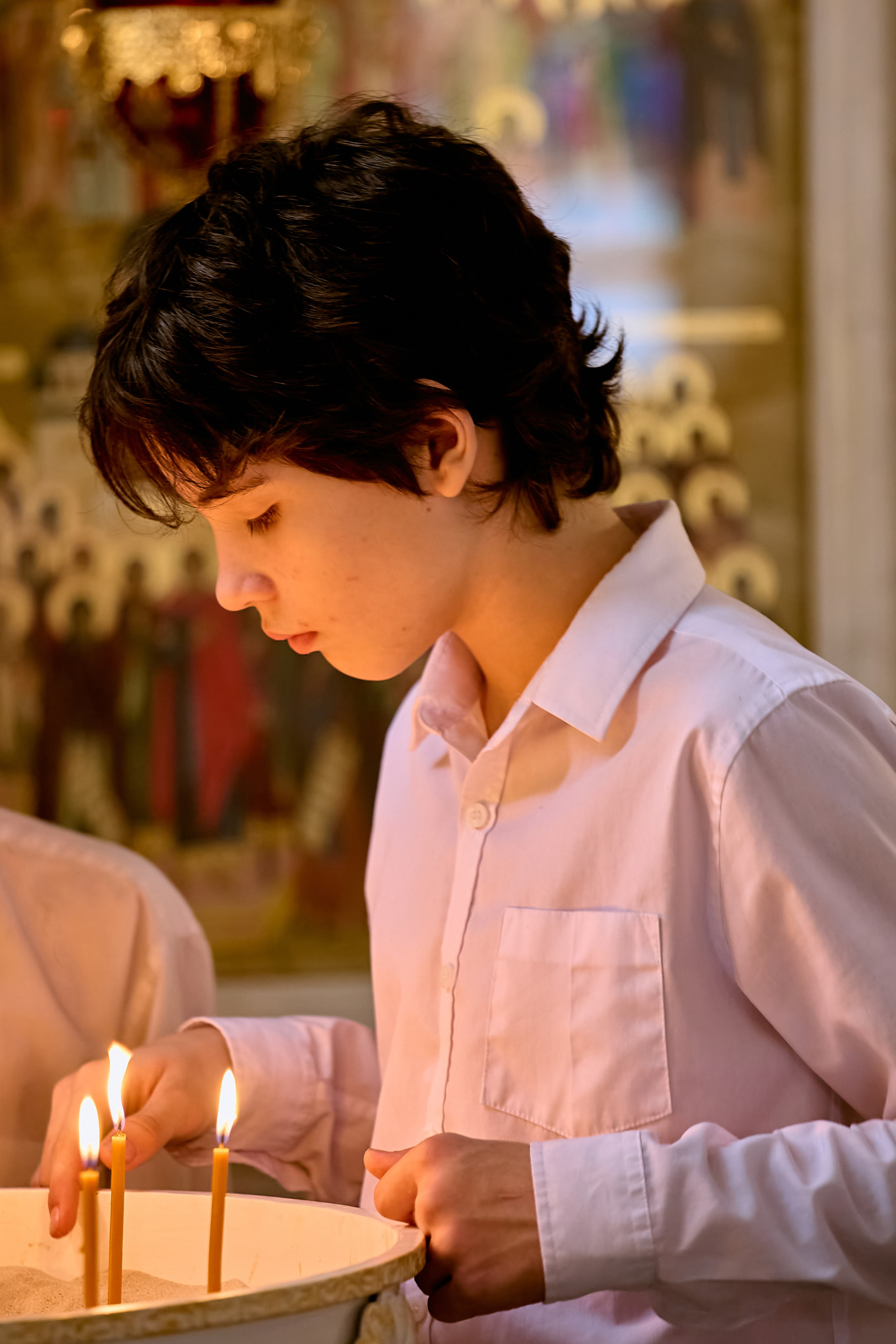 Лица Храма Детский Портрет в Храме