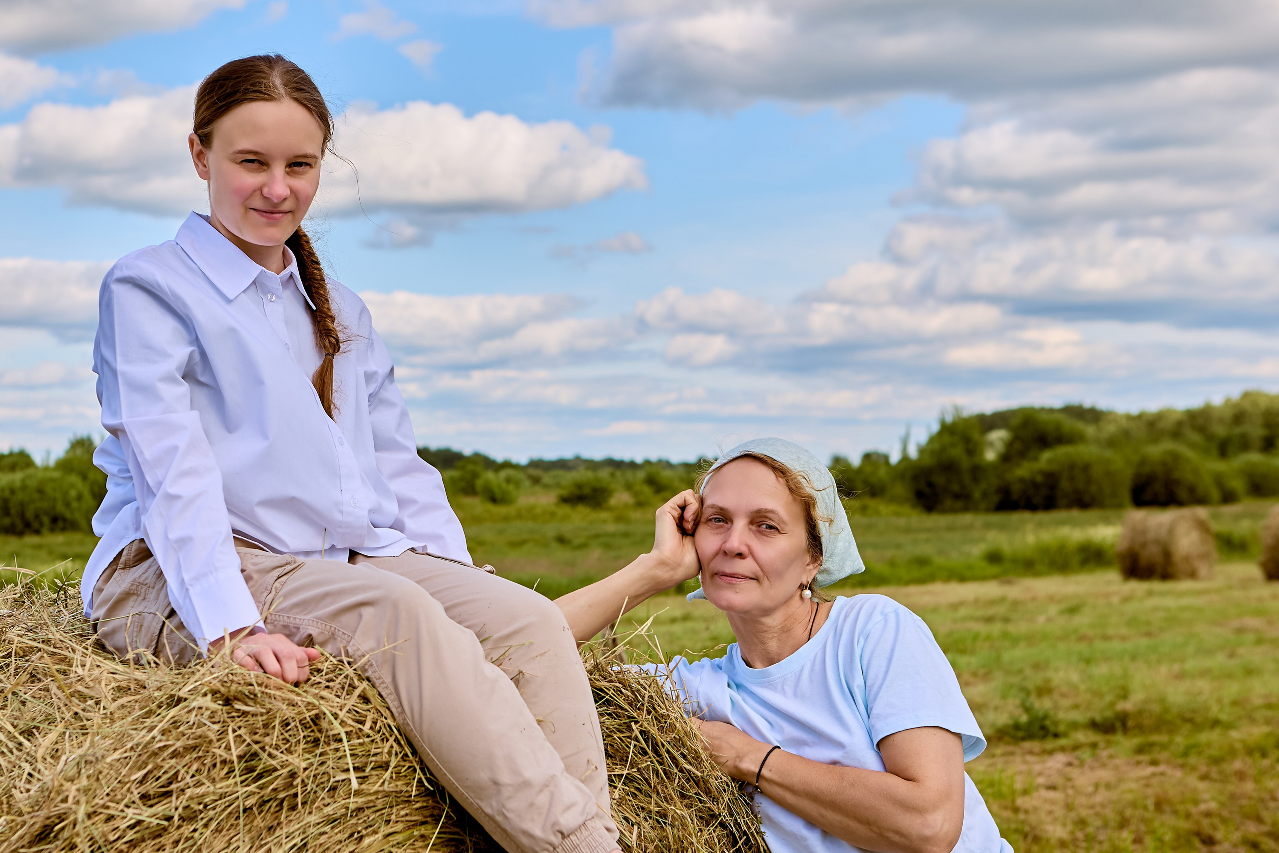 Фотосессия мама с дочкой Дорожная Фотосессия