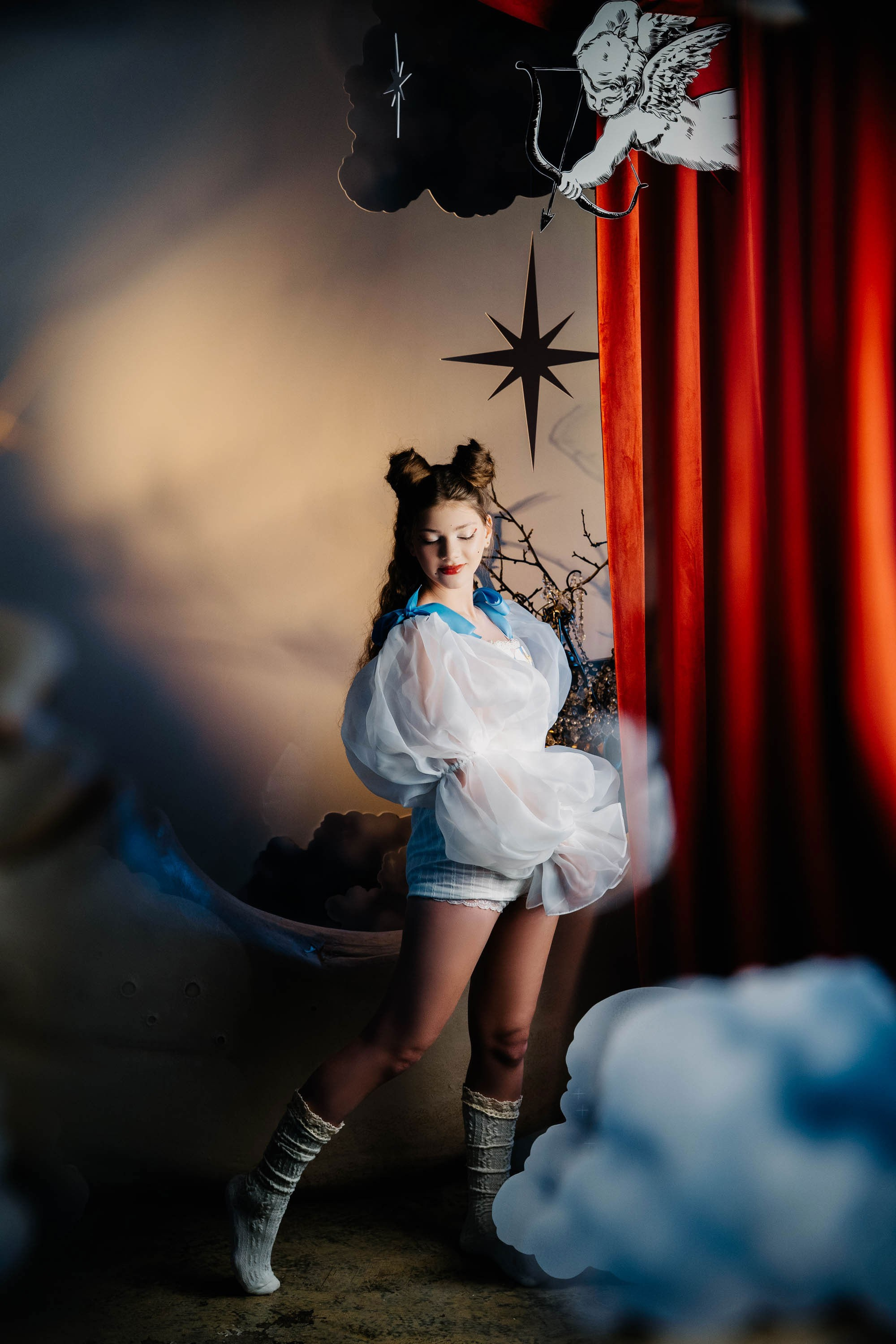 Коломбина. Проект «Сны Синицы» — Волшебные фотосессии