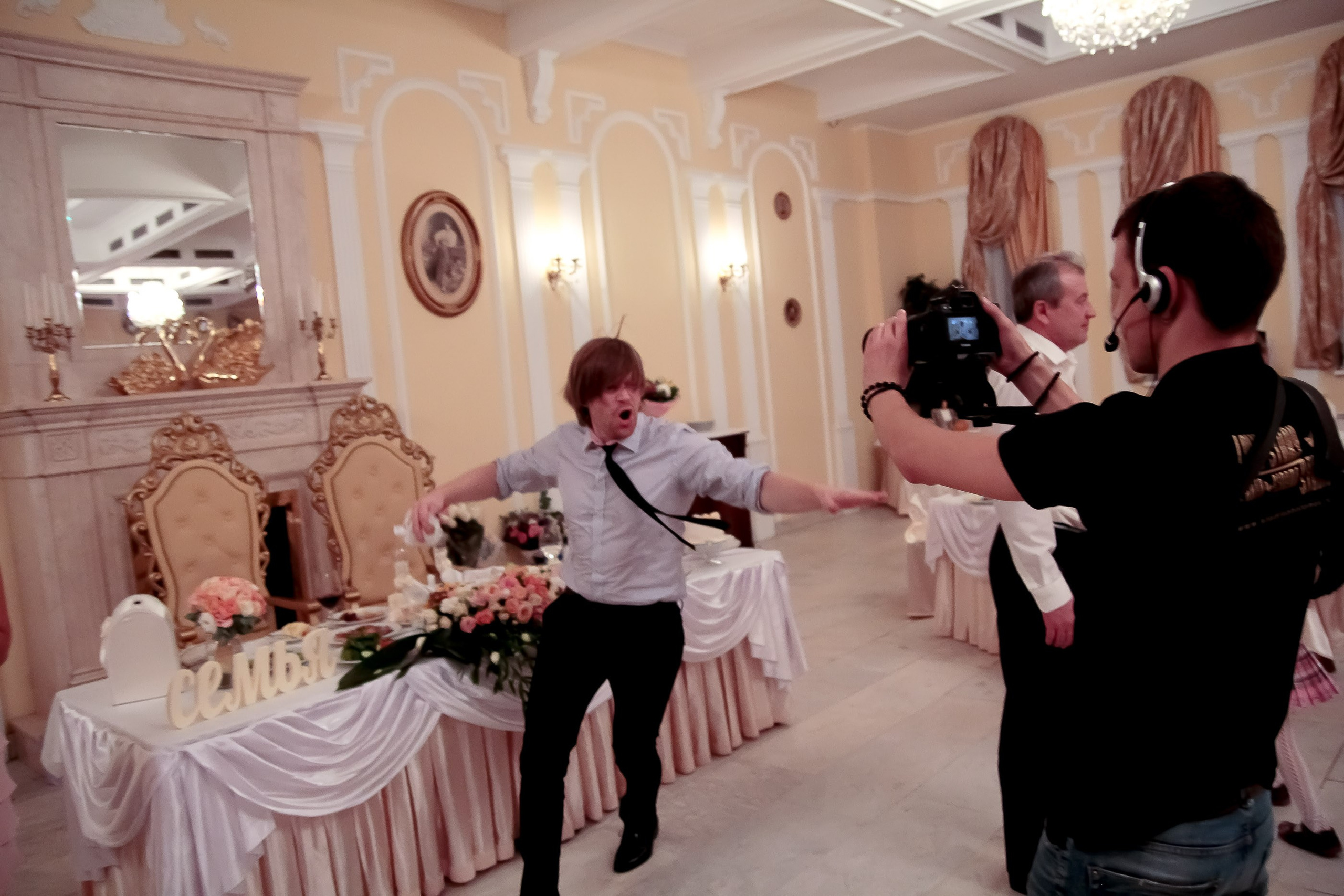 Банкет/Banquet. Максим Матвийченко и Виктория Басова профессионалы своего дела