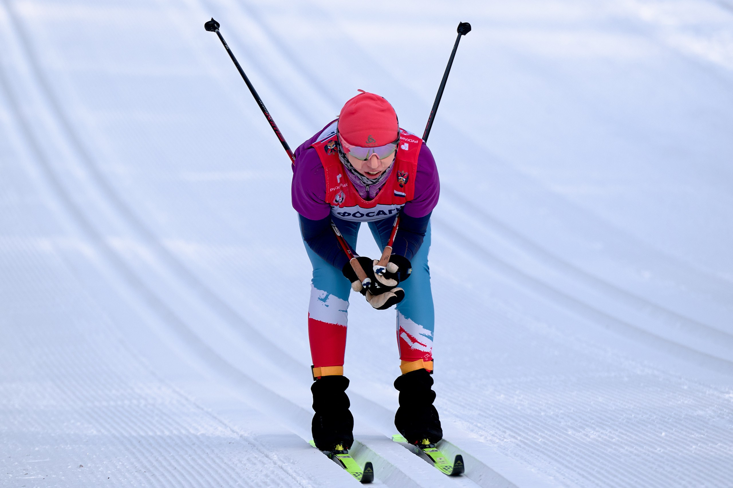 VI этап ФосАгро Кубка России по лыжным гонкам. Ижевск 25.01.2025 и 26.01.2025. Спортивный репортажный фотограф в Ижевске Сергей Мерзляков