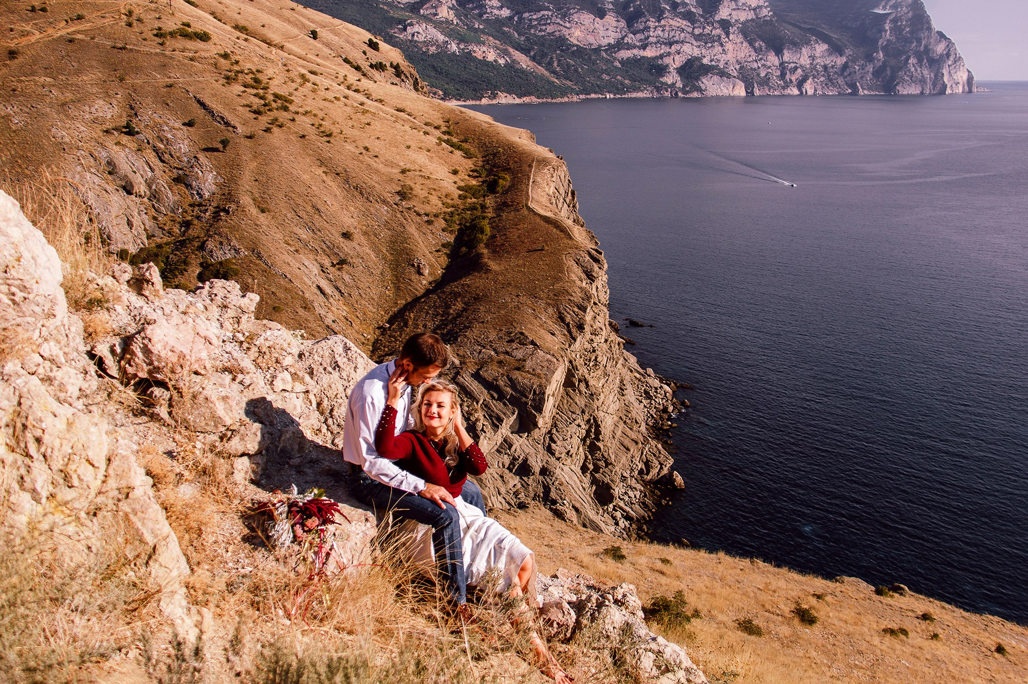 Love Story Анна и Владимир. Балаклава. Свадебный и семейный фотограф в Евпатории Зайцева Надежда