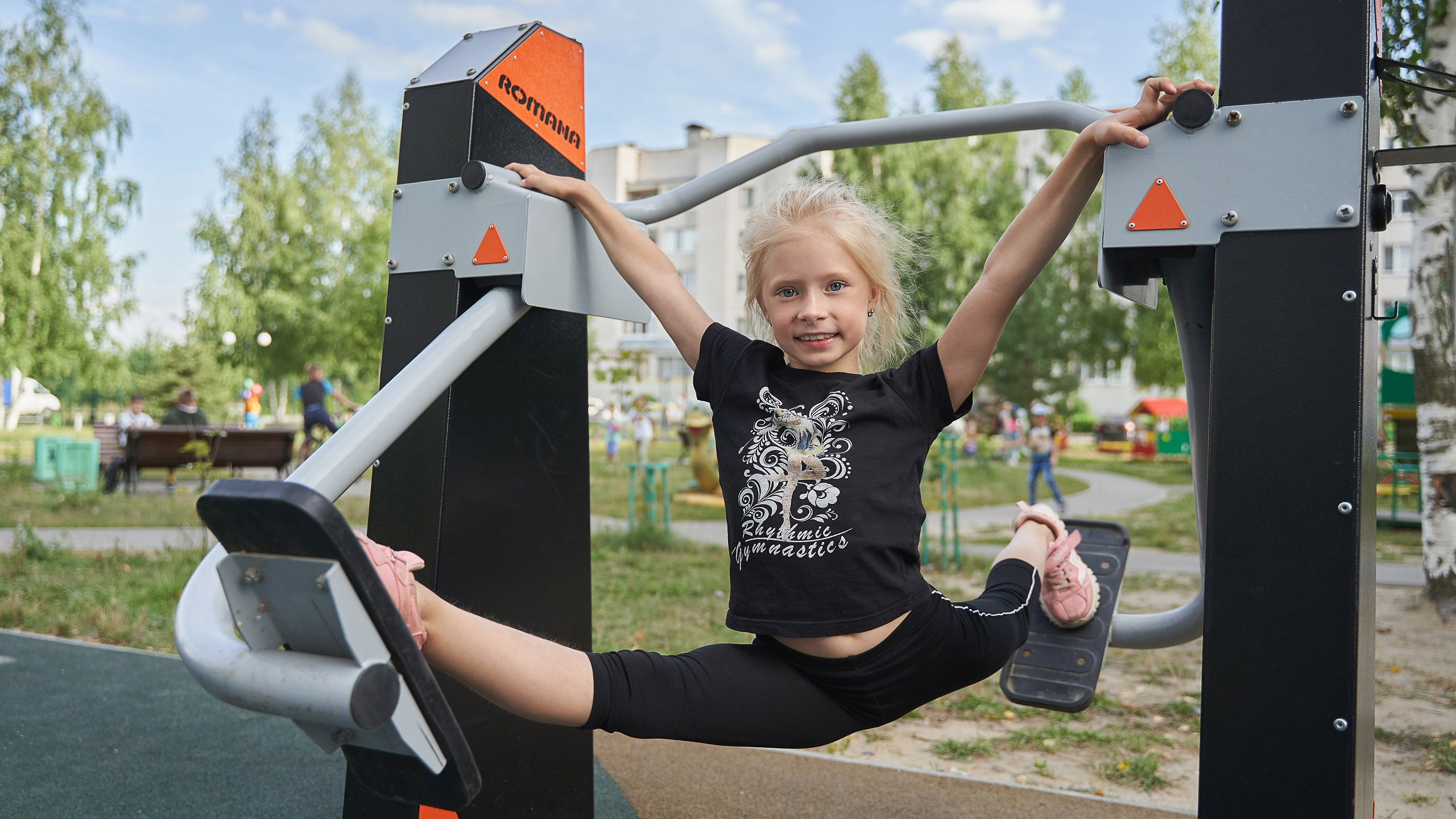 Спортивная фотосессия гимнасток и танцоров в Заволжье. Фотограф в Заволжье Алексей Шабалин
