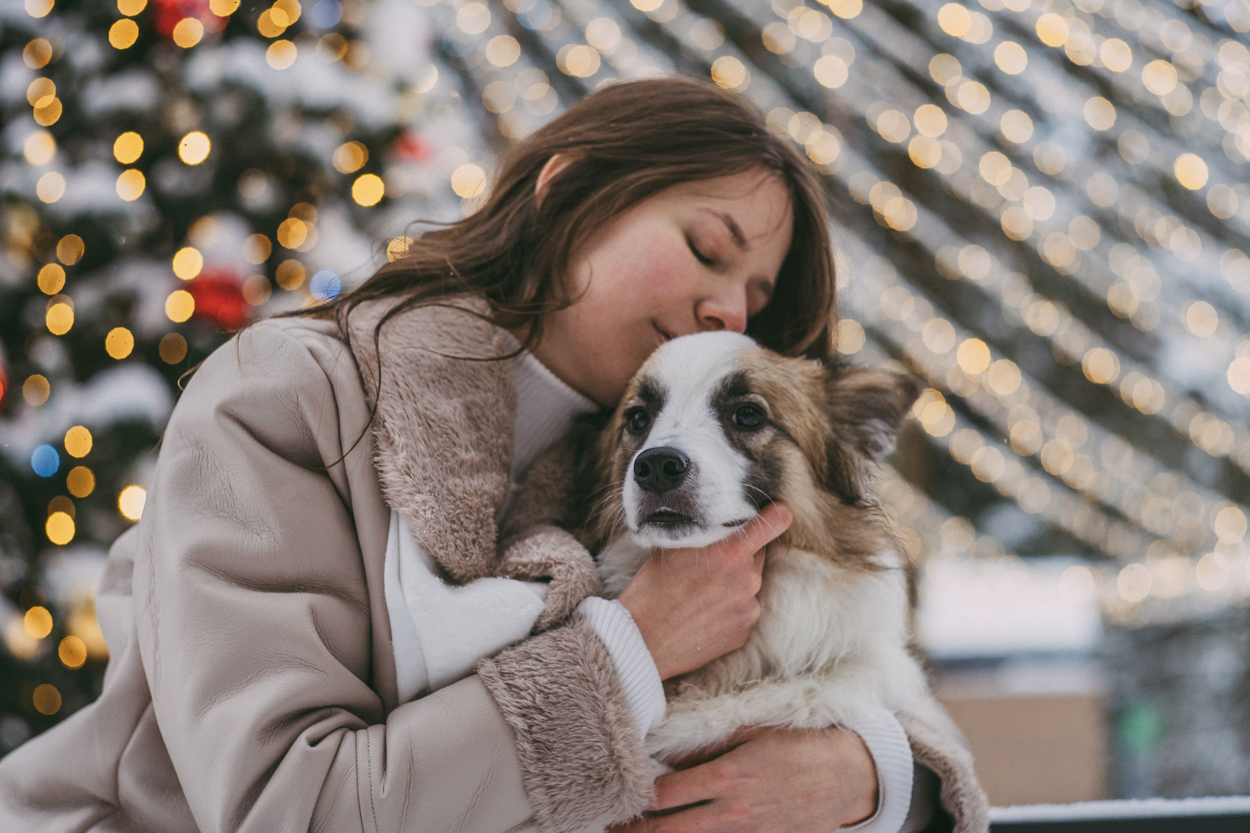 Катя, Анатолий и Елай. Фотограф анималист в Москве и Санкт-Петербурге Свиридова Анна