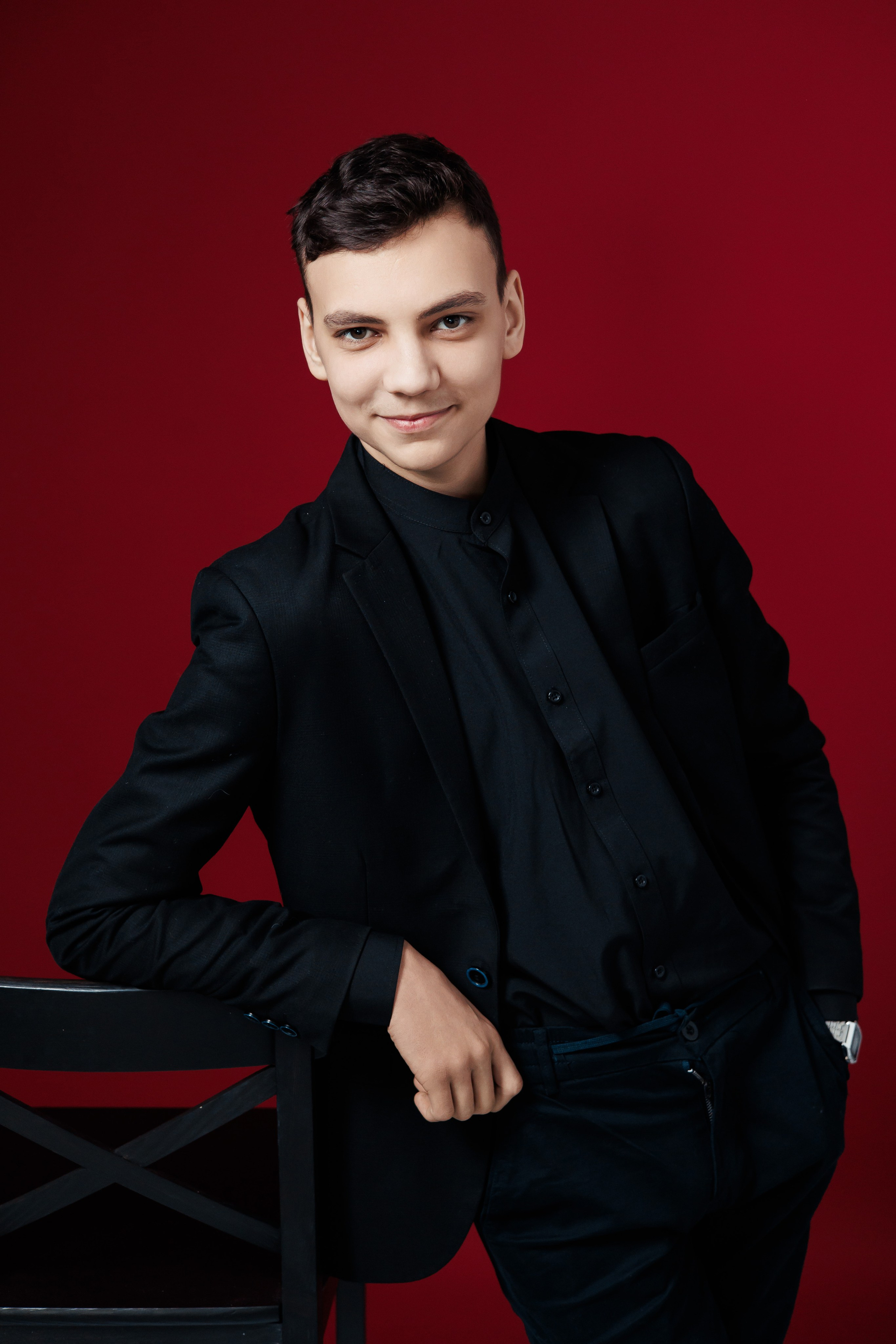 Портреты в студии. Выпускные альбомы в Луге/Школьные съёмки