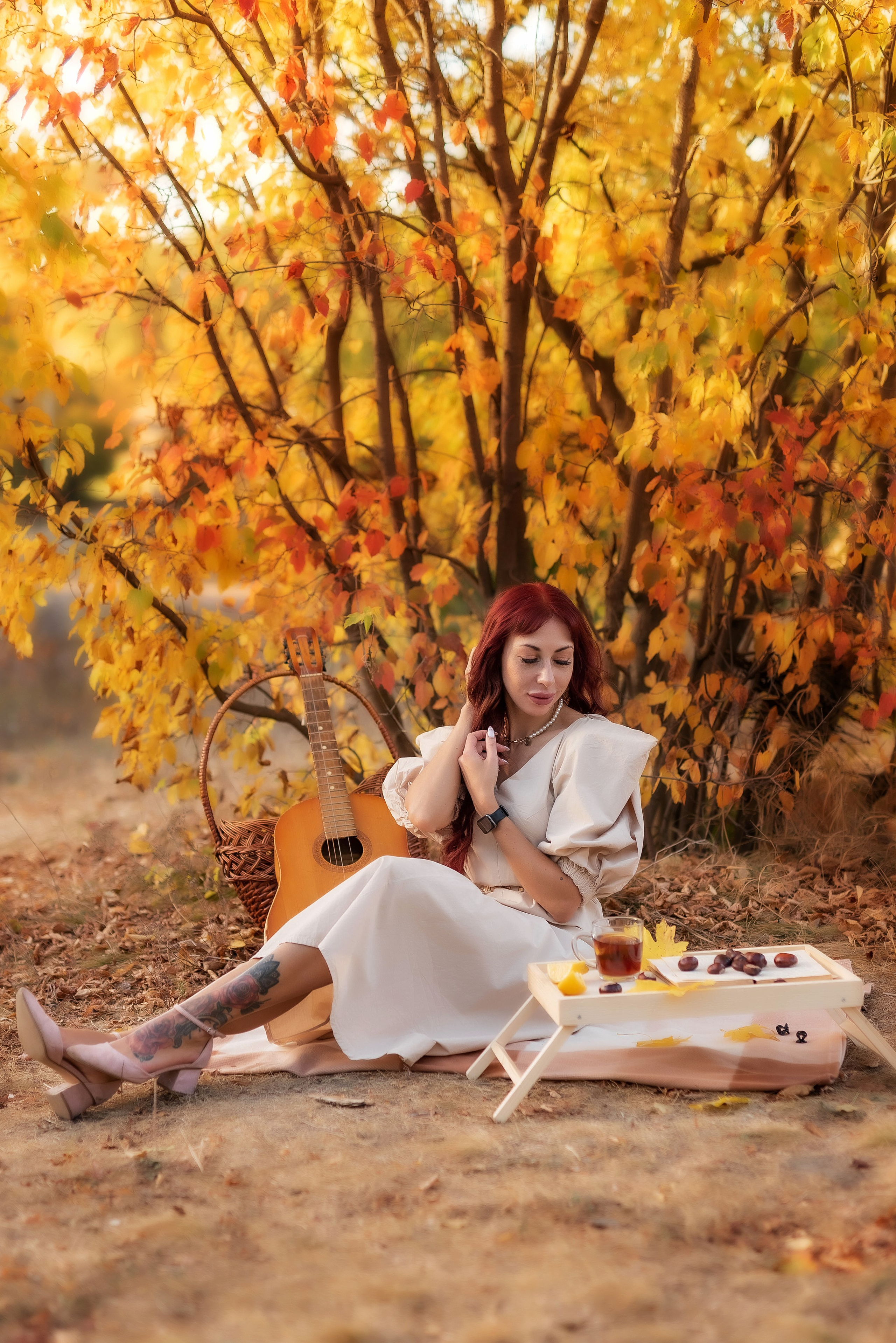 Осеняя фотосессия в парке. Семейный, детский фотограф в Воронеже Анна Никитина