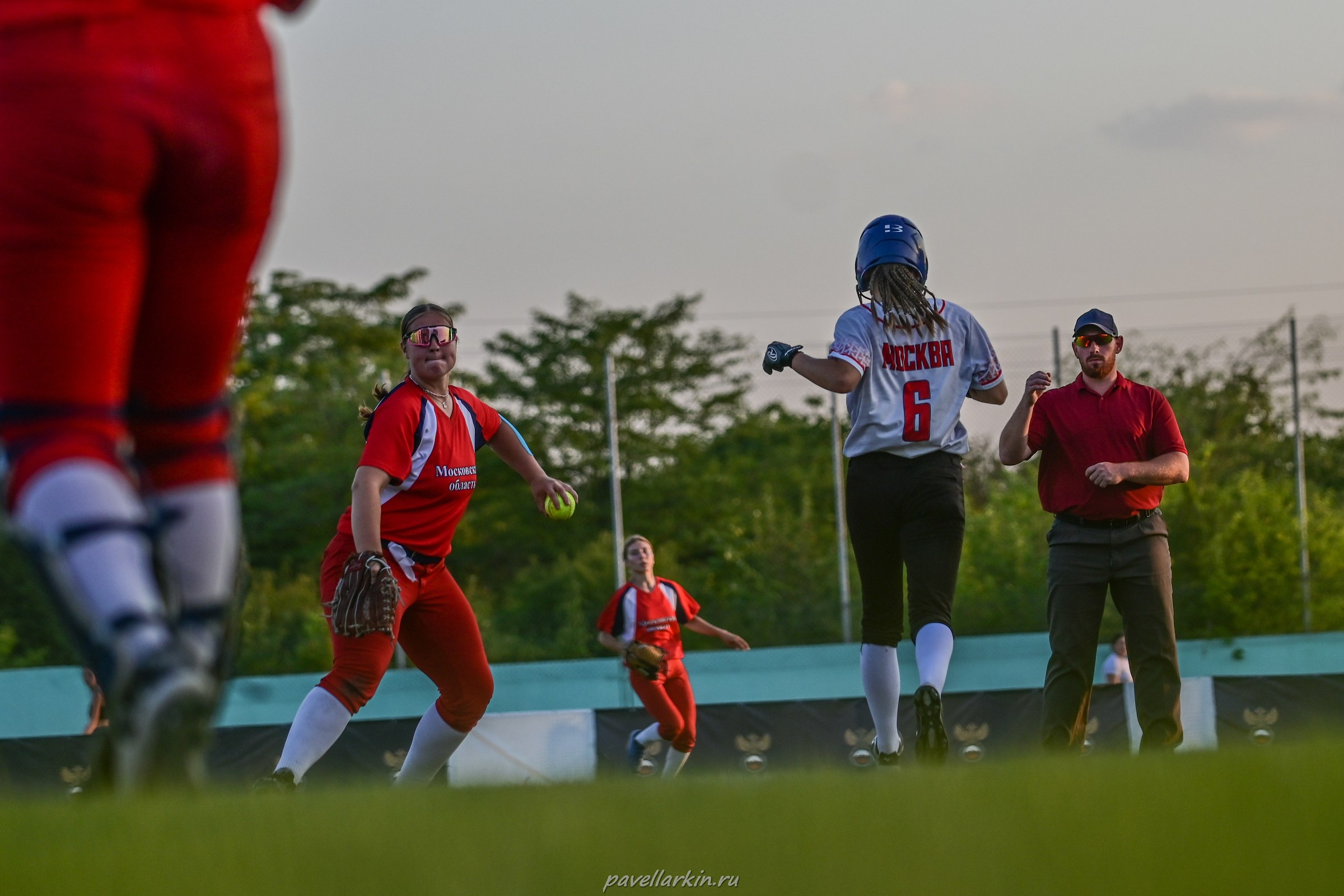 Софтбол: Финал юношеской спартакиады 2025 года. Спортивный фотограф, фотожурналист Павел Ларькин