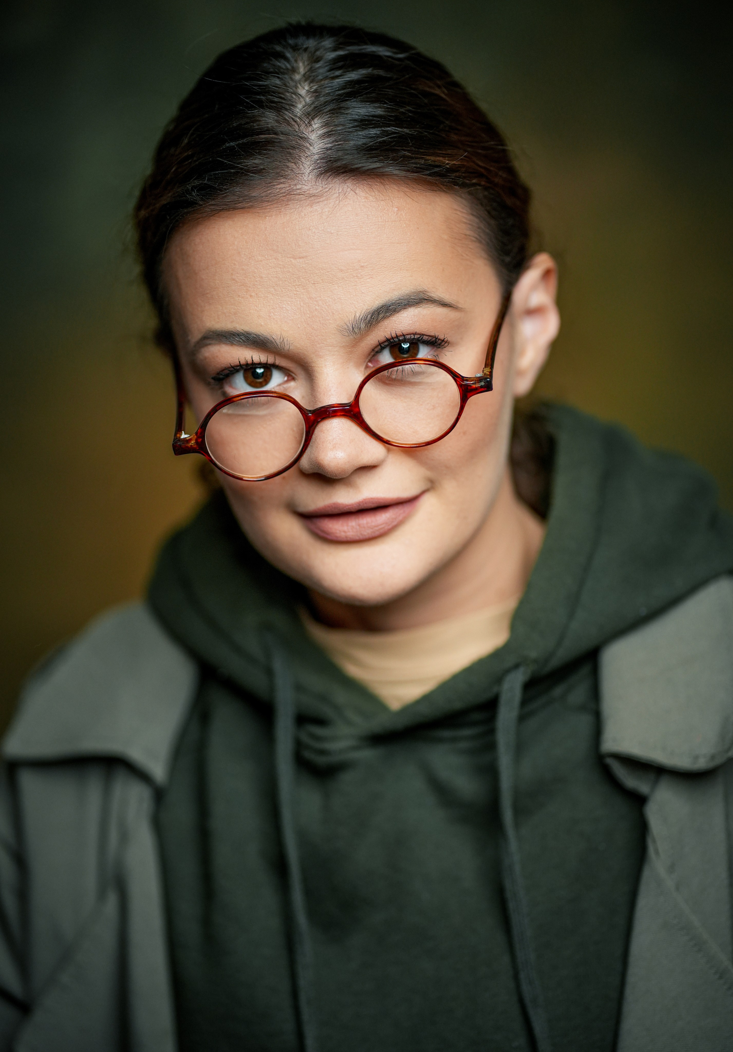 Актриса Виктория Дружинина. Портретная съемка в Москве, студийный фотограф Игорь Фомин