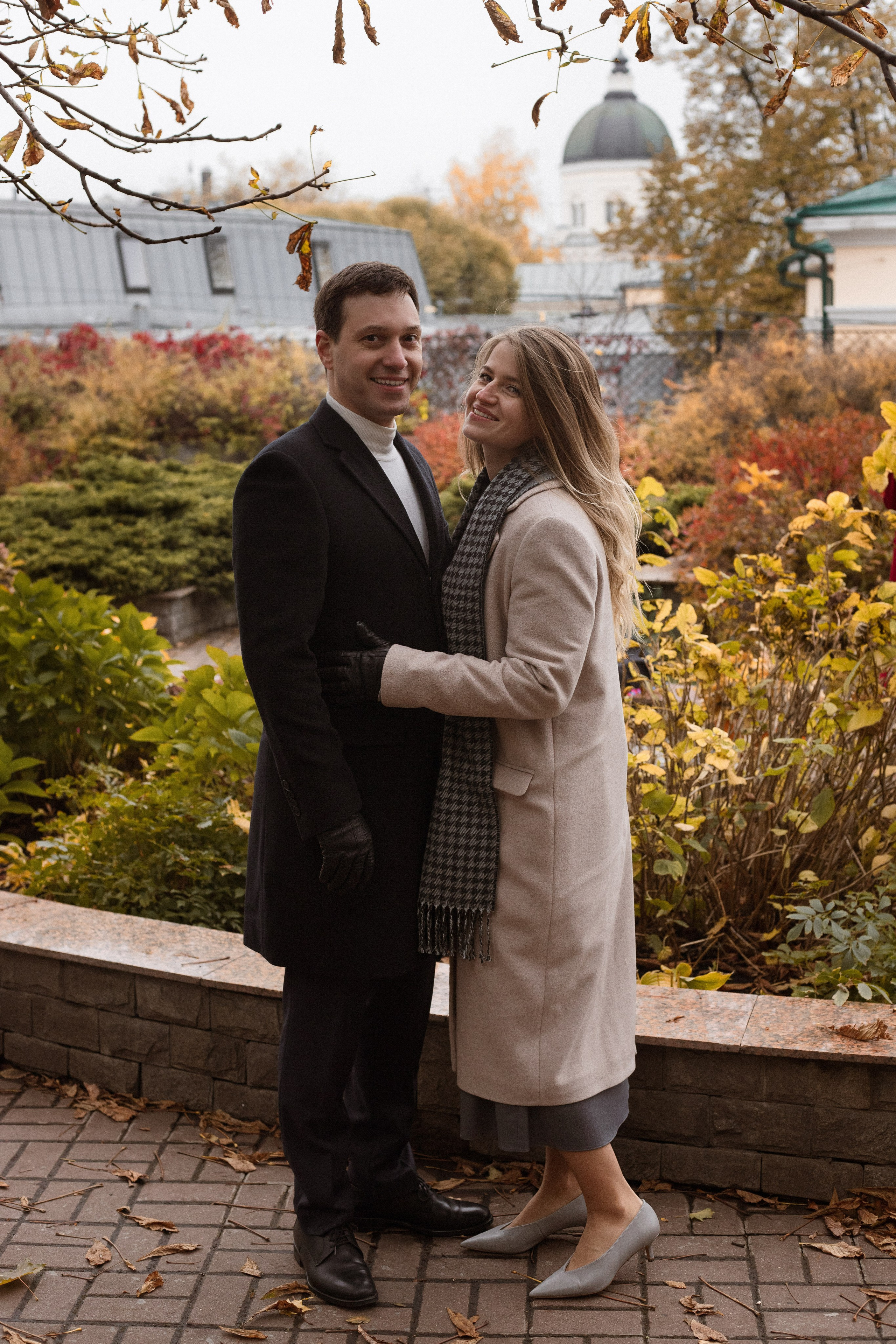 Осенняя прогулка. Свадебный и портретный фотограф в Москве Мария Кравченко