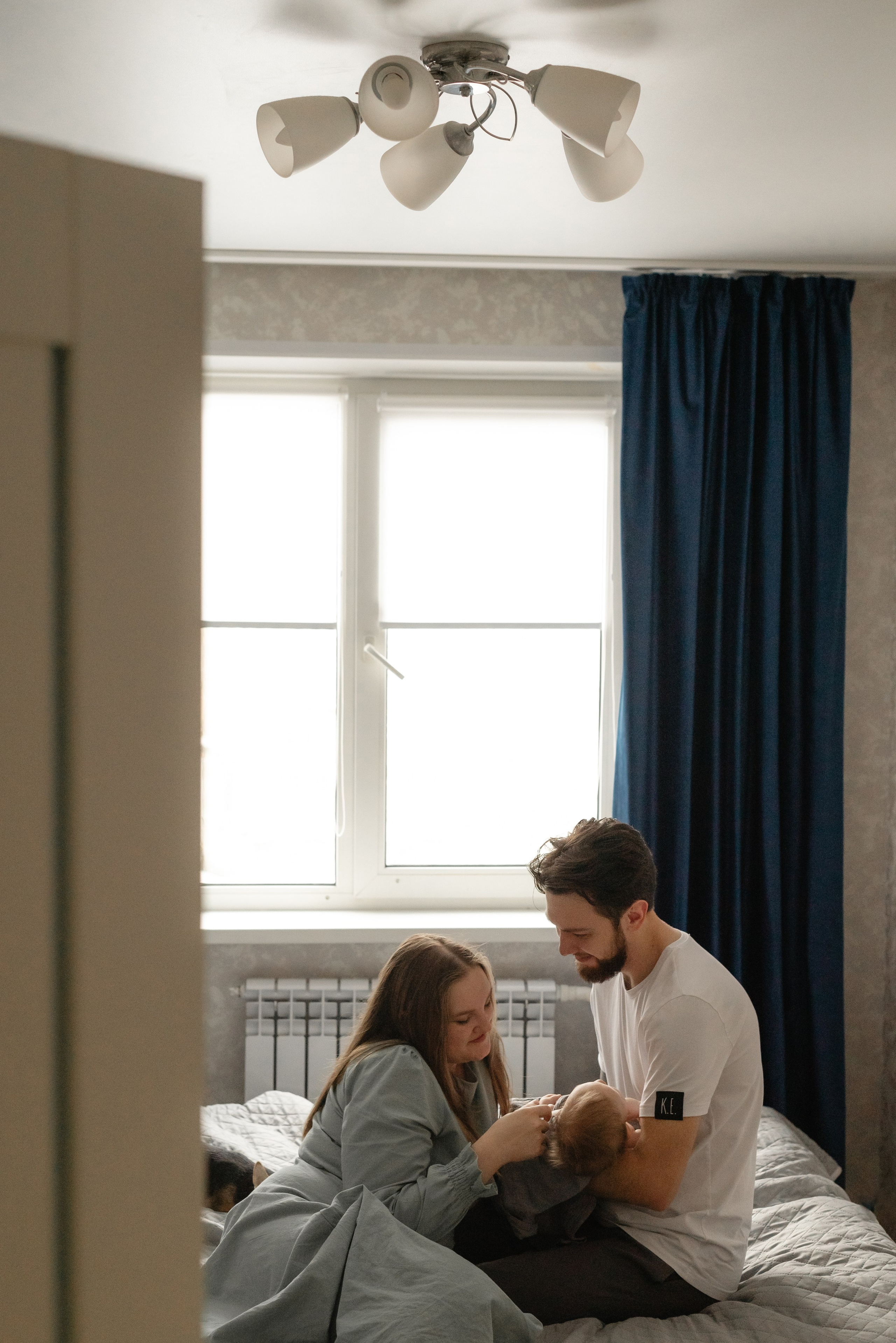 Домашняя семейная фотосессия в Нижнем Новгороде. Семейный и портретный фотограф Нижний Новгород