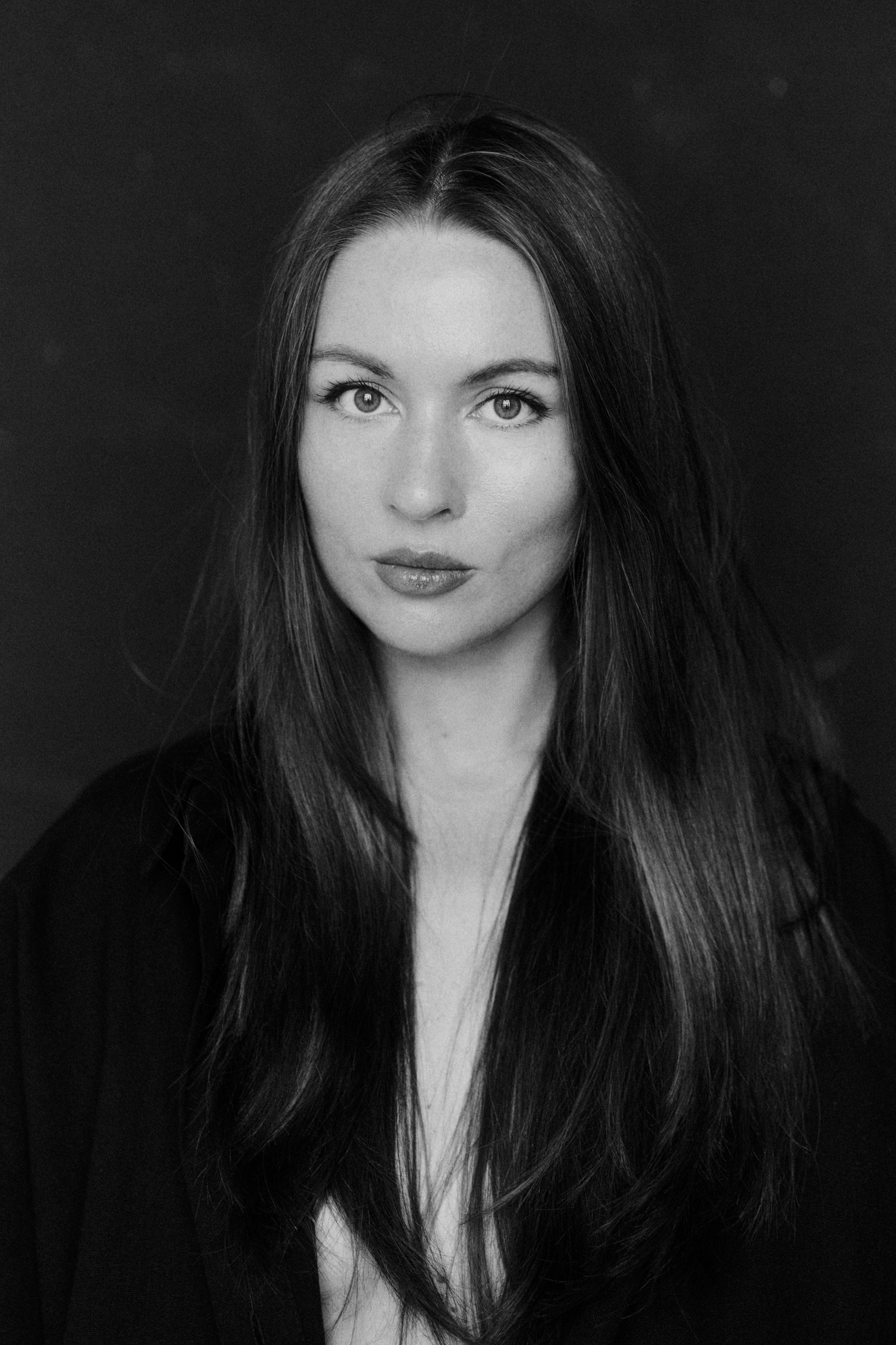 Ч/б фотосессия для Риты