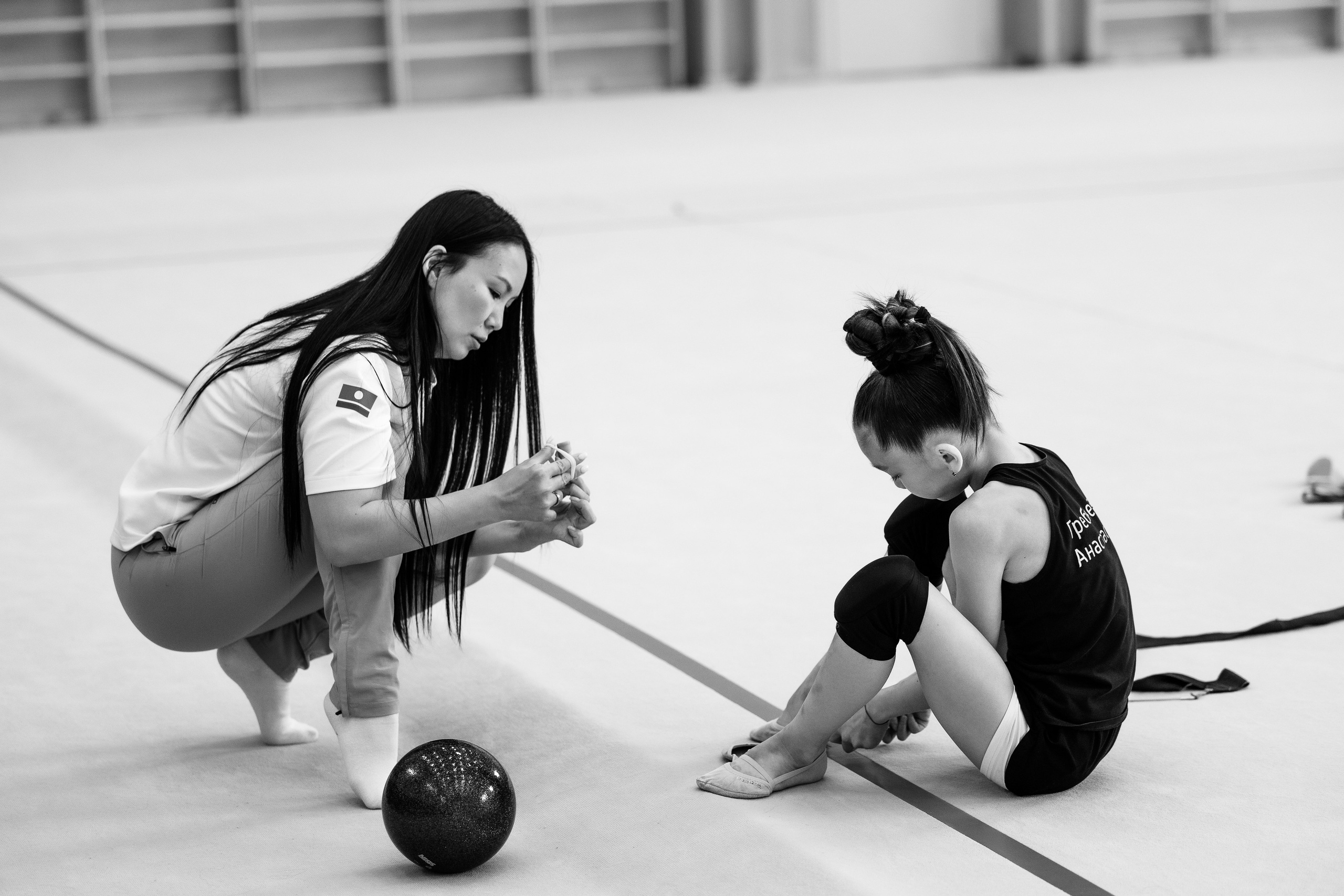 Тренировка Сборной Республики Саха Якутия. Саргылана Афанасьева