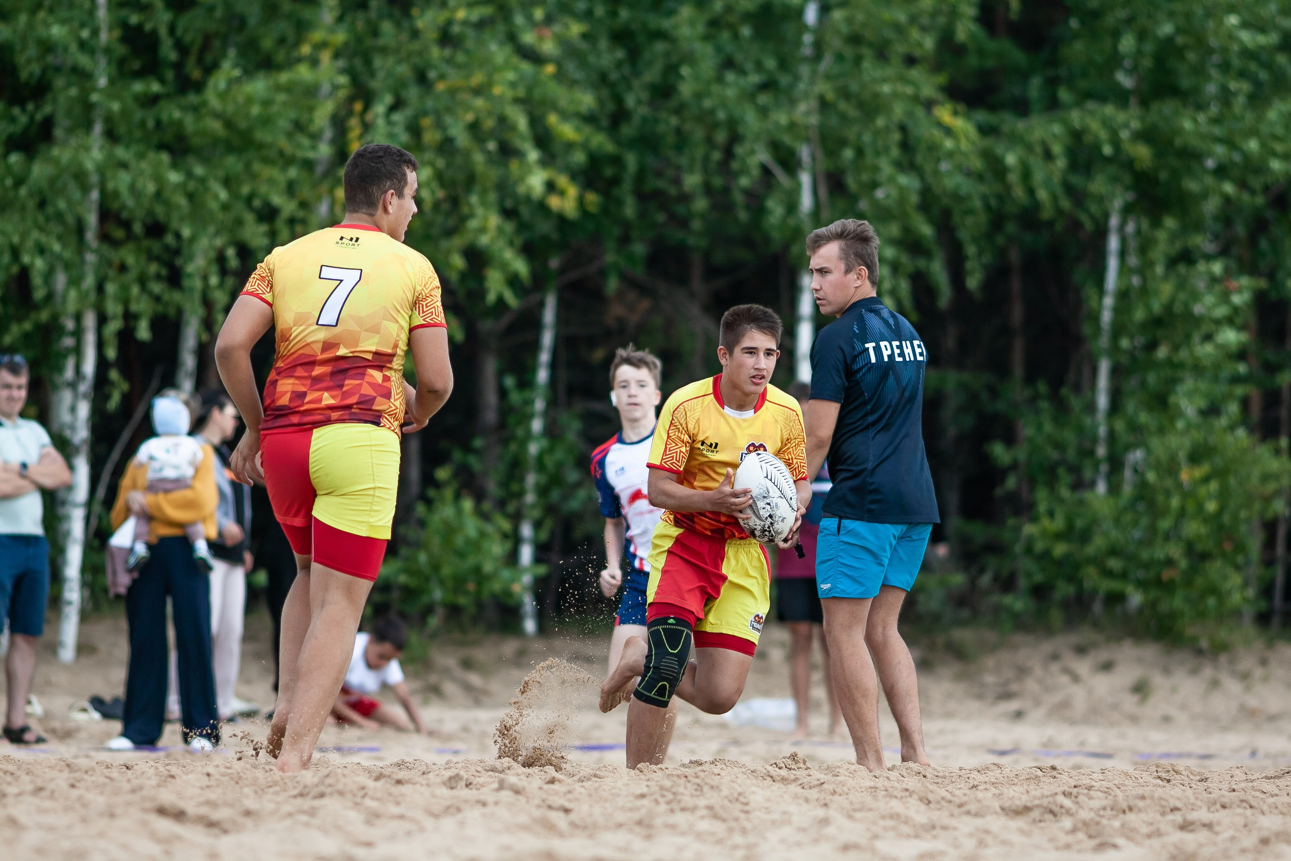«Кубок «Молота» по пляжному Регби. Фотография