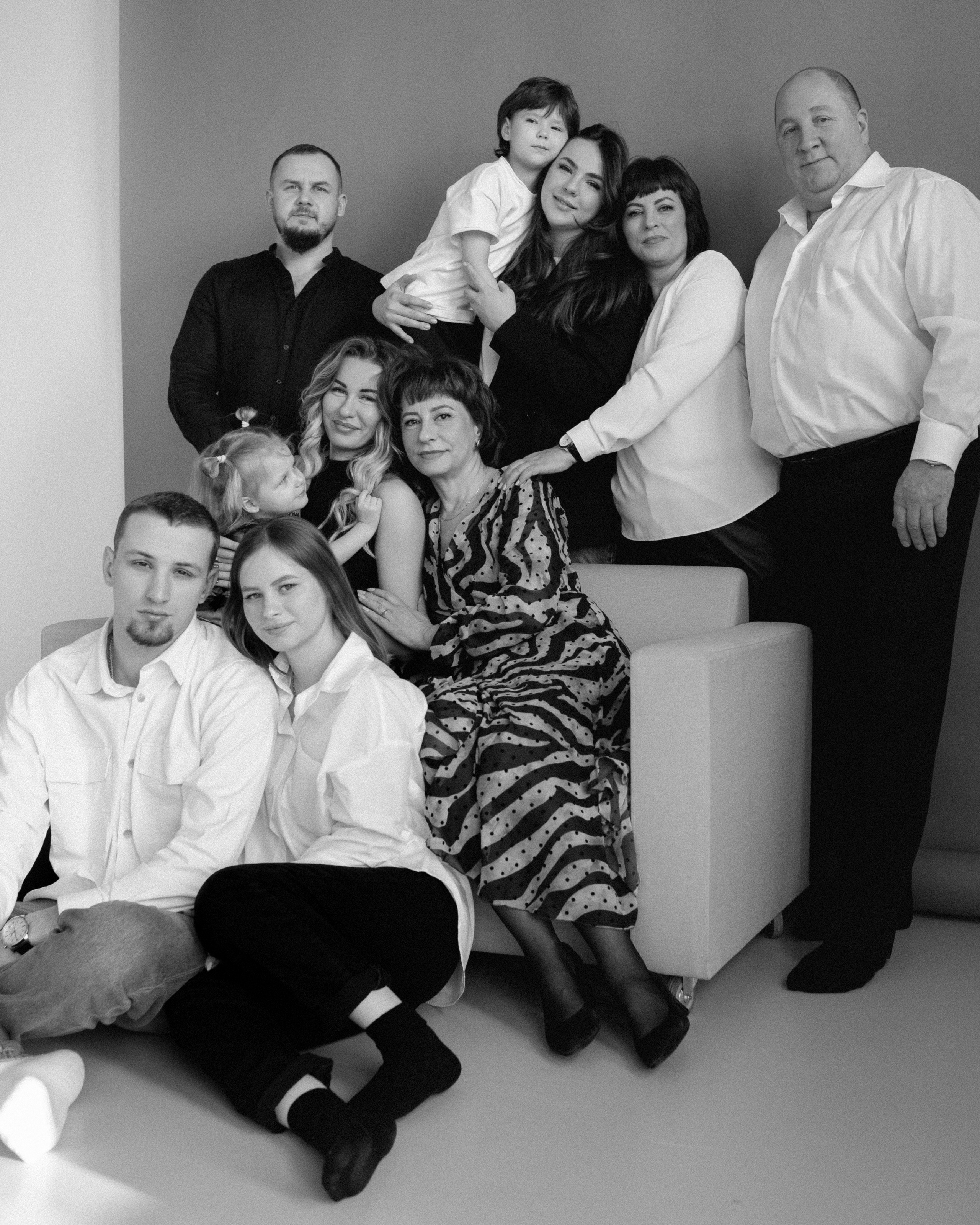 Семья Лизы. Фотограф в Москве и Сургуте Алла Лесовая. Снимаю каталог для брендов и индивидуальные портреты для людей