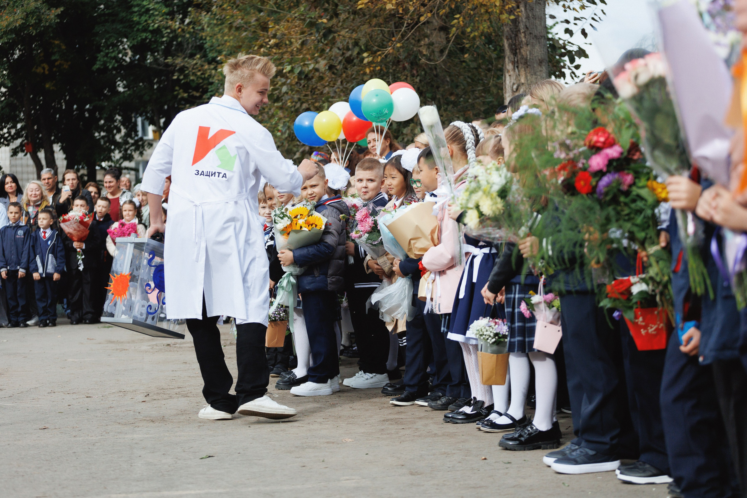 1 сентября лицей № 28. Фотомастерская Воробьевых