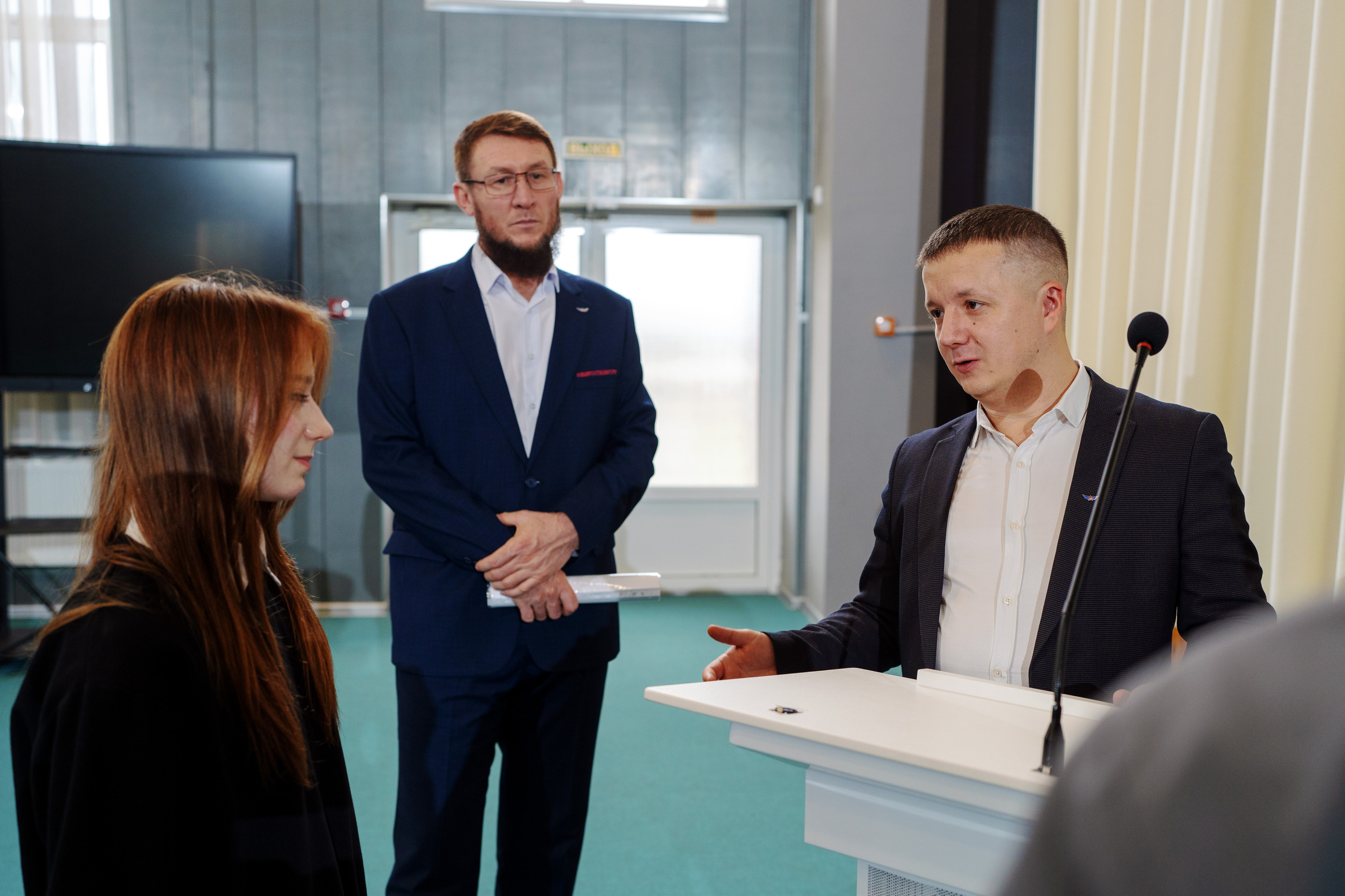 Лекция по киберспорту в школе № 2, п. Энем